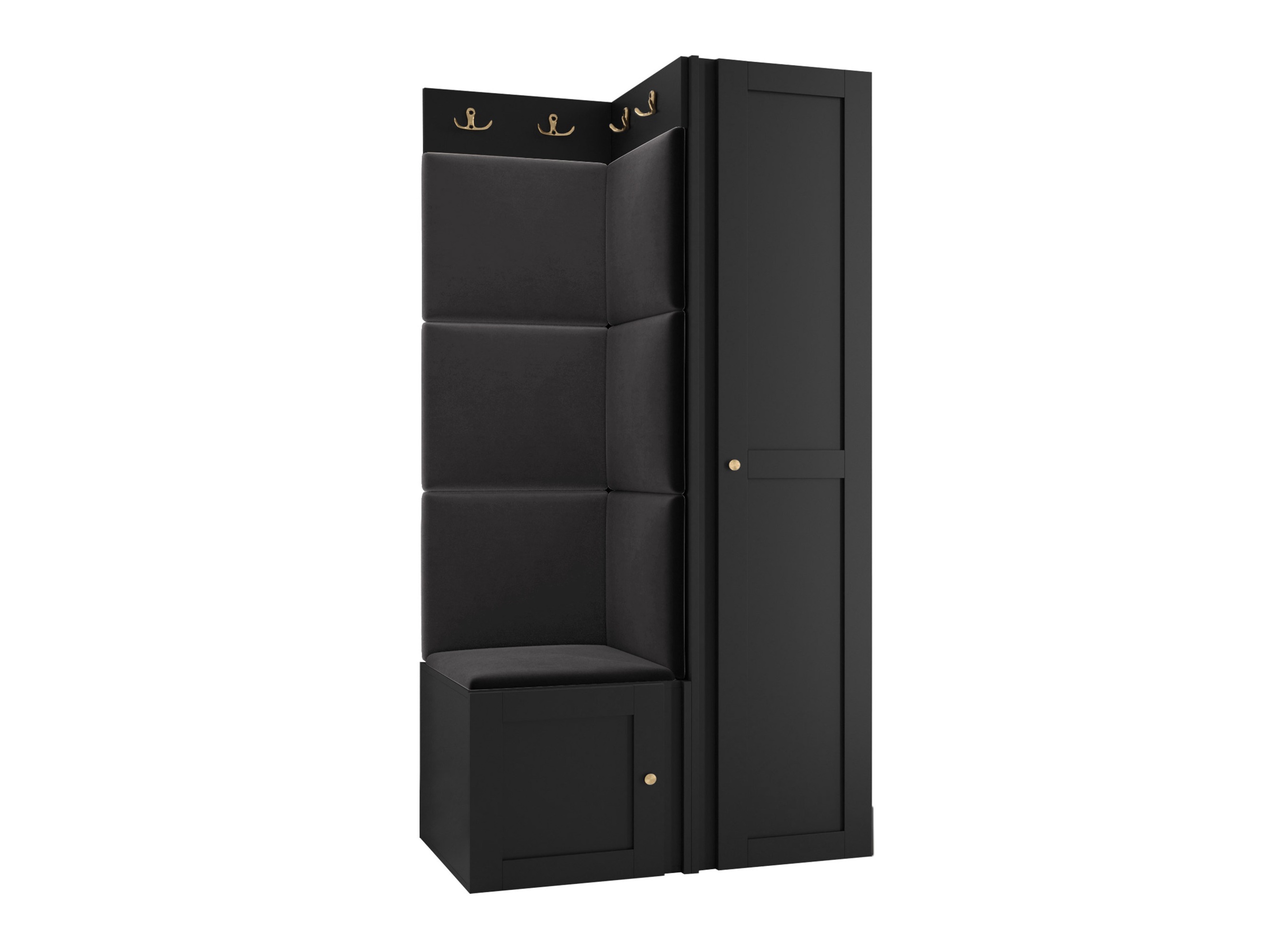 Hallway set Hartford 381 (Black)