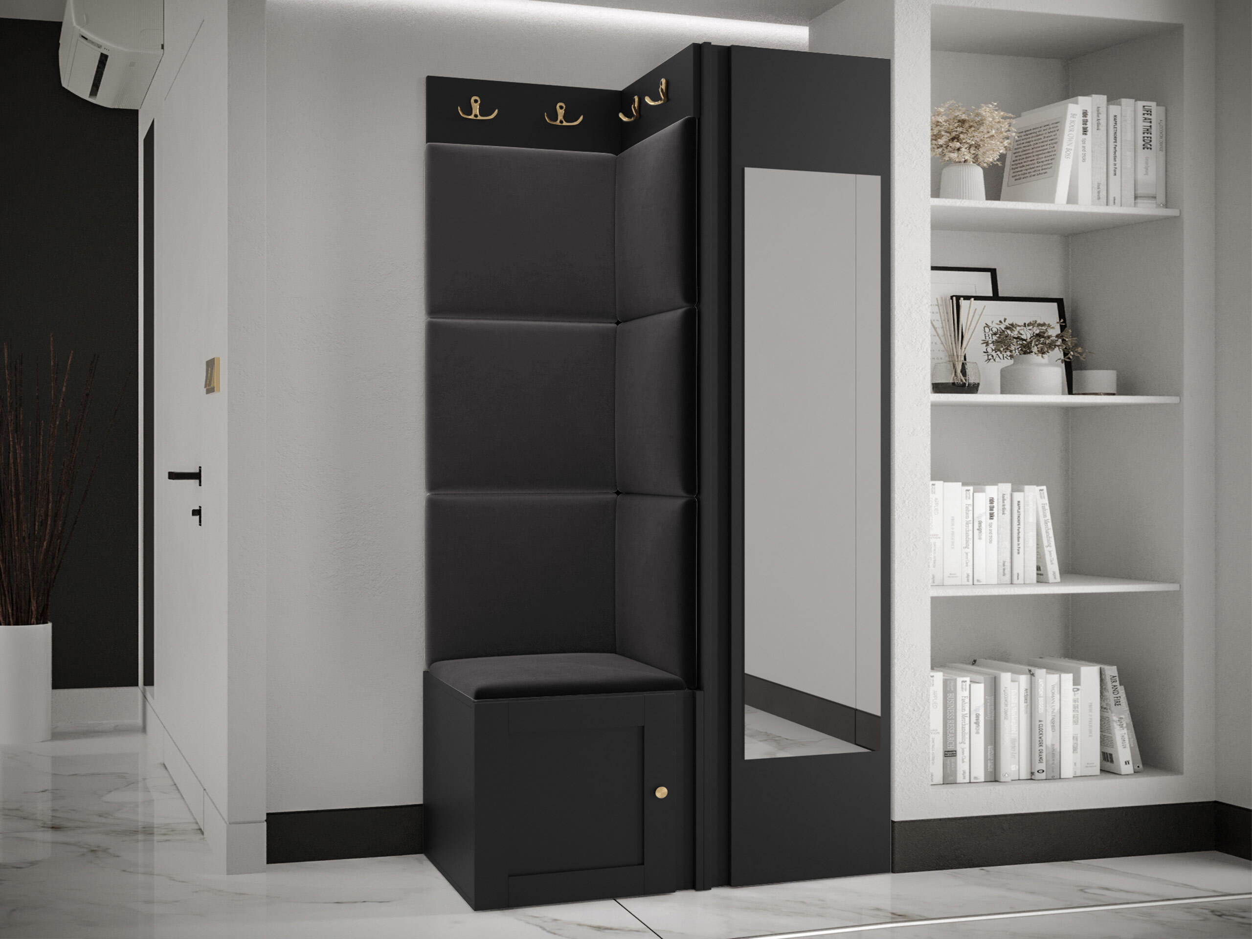 Hallway set Hartford 382 (Black)
