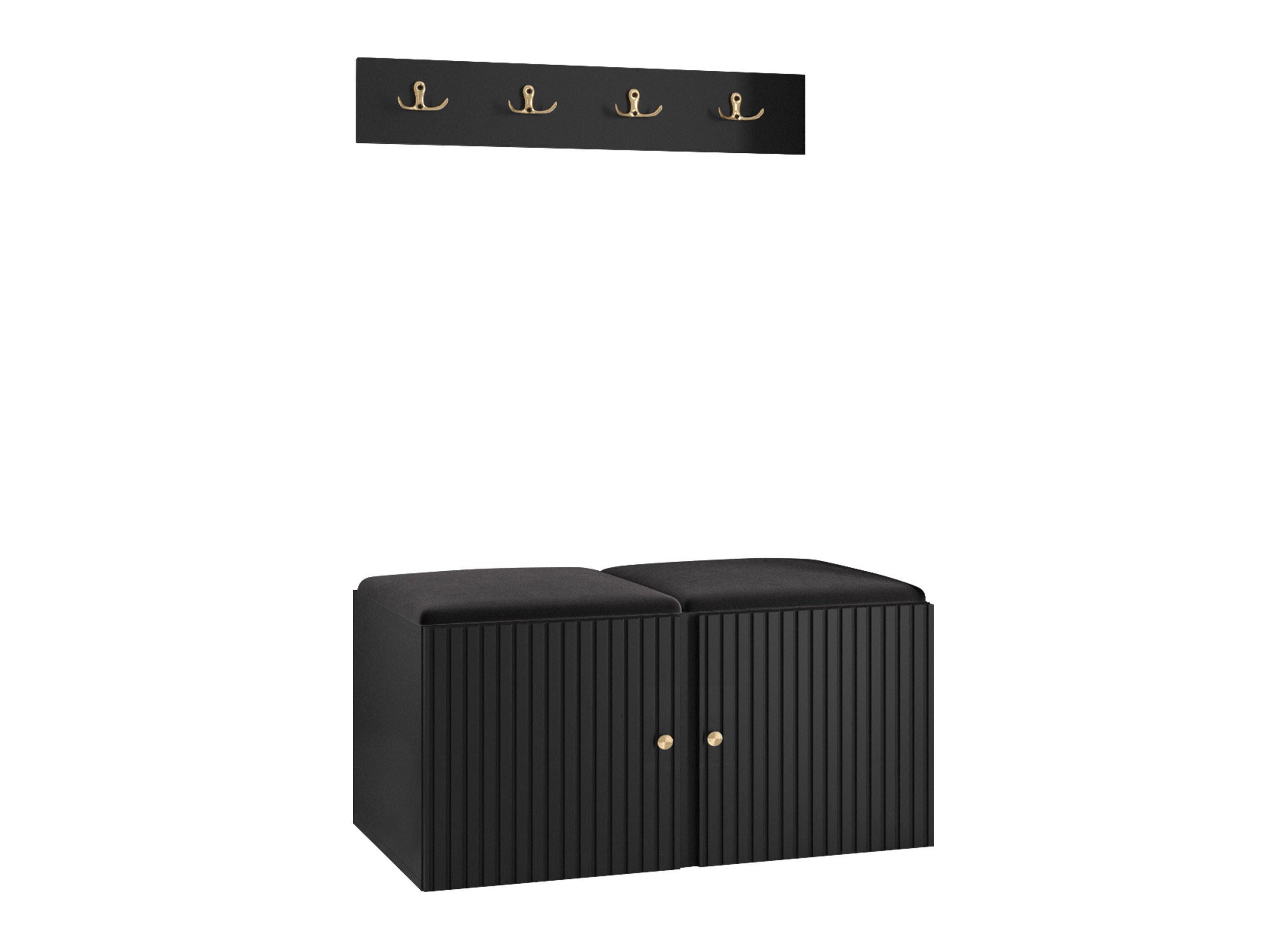 Hallway set Hartford 384 (Black)