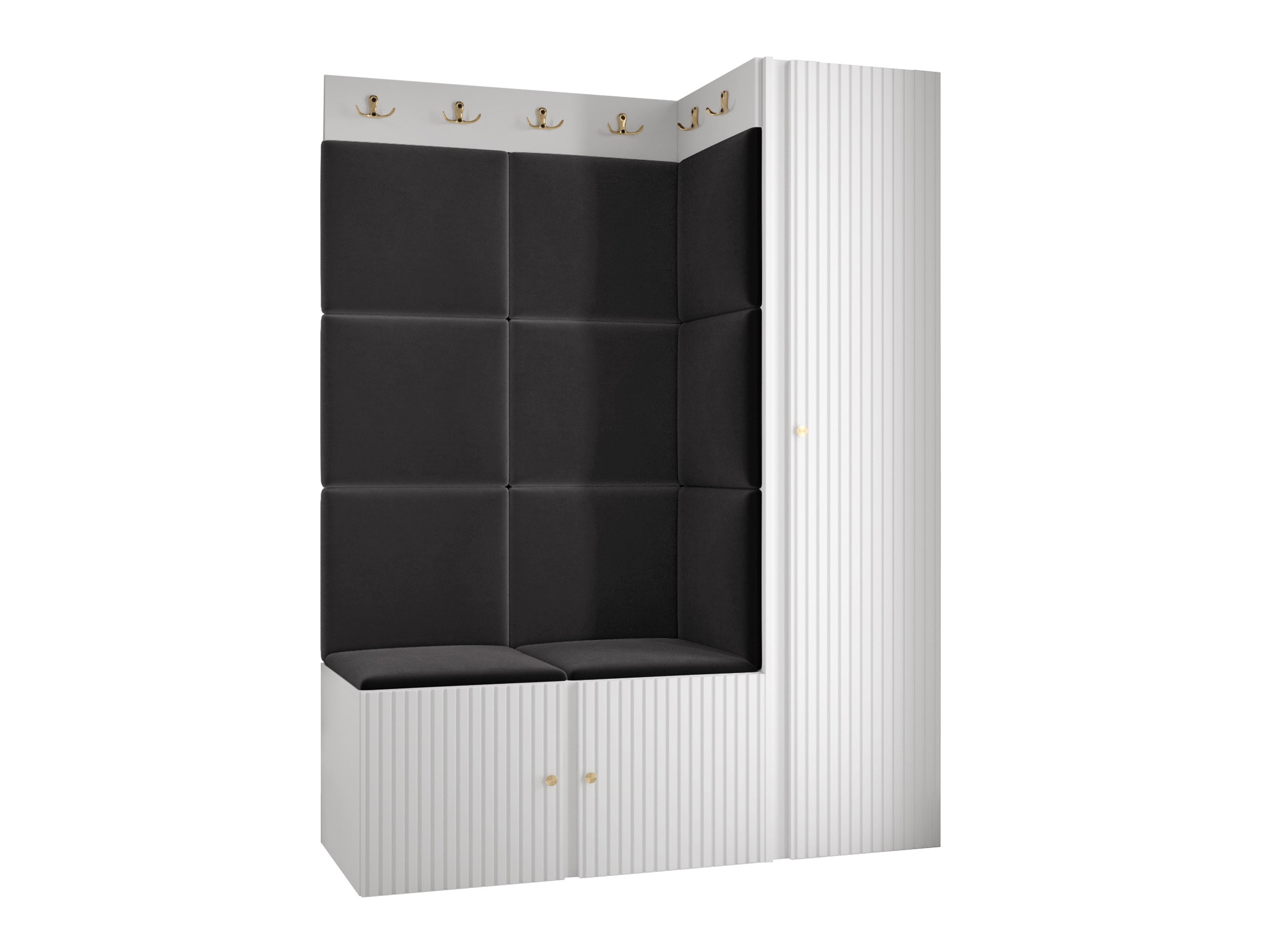 Hallway set Hartford 385 (White)