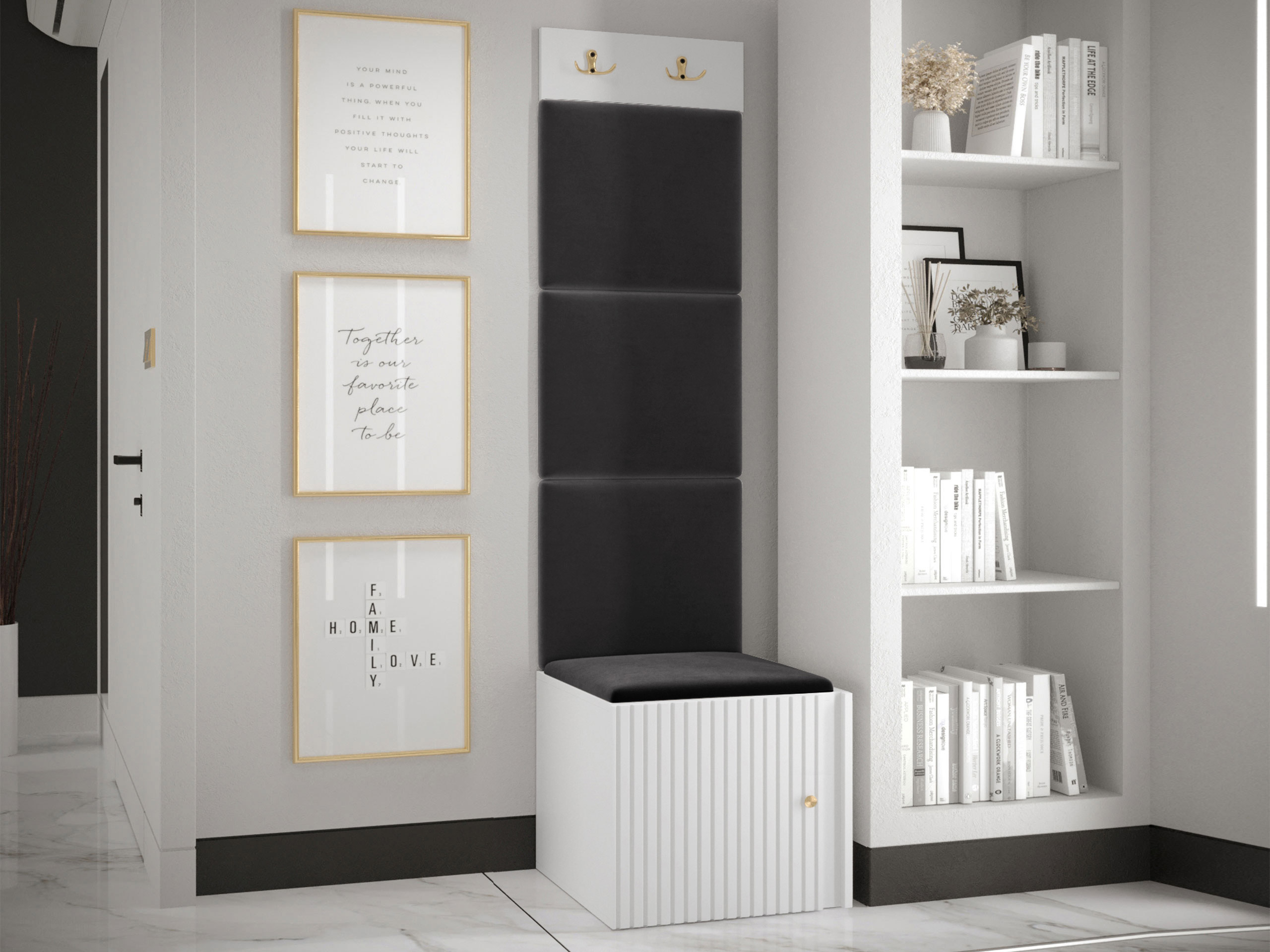 Hallway set Hartford 386 (White)