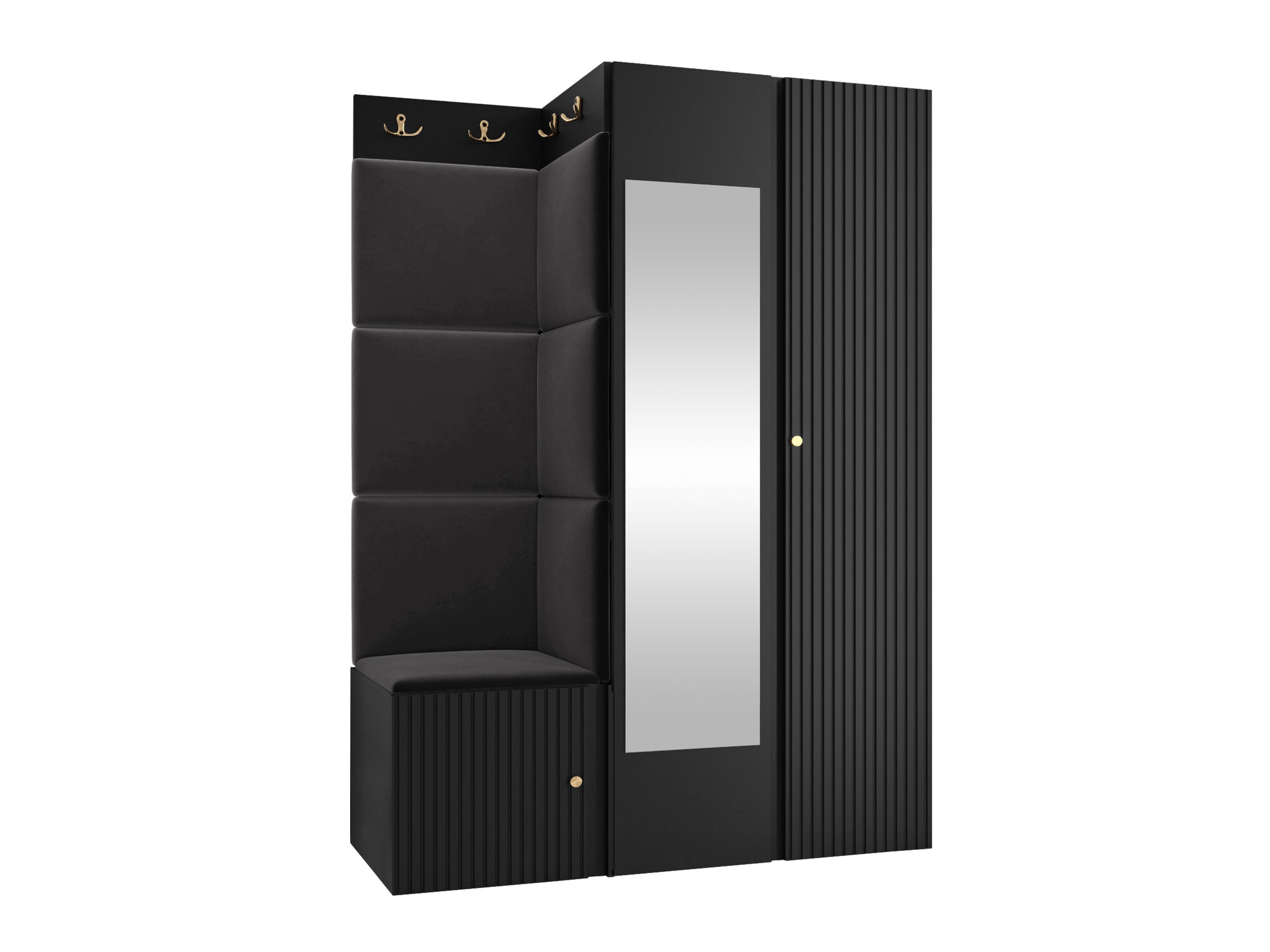 Hallway set Hartford 388 (Black)