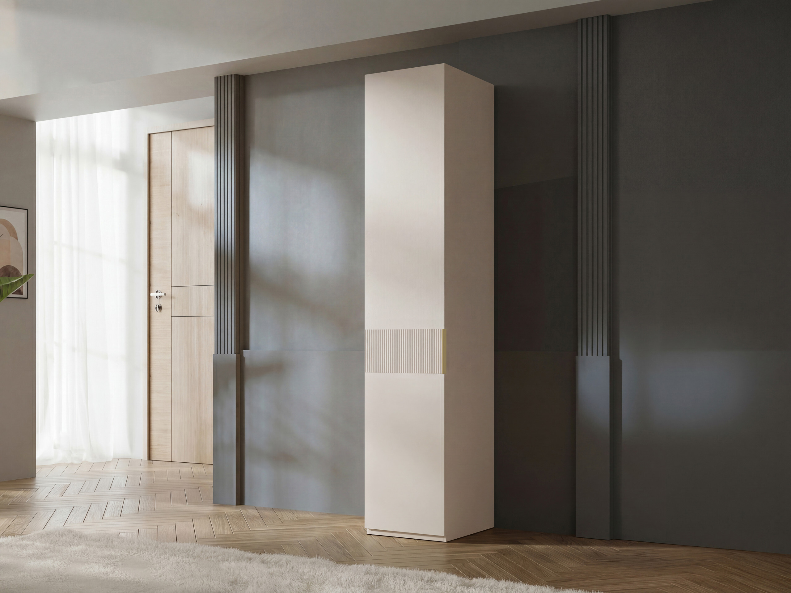 Wardrobe Toledo 141 (Beige)