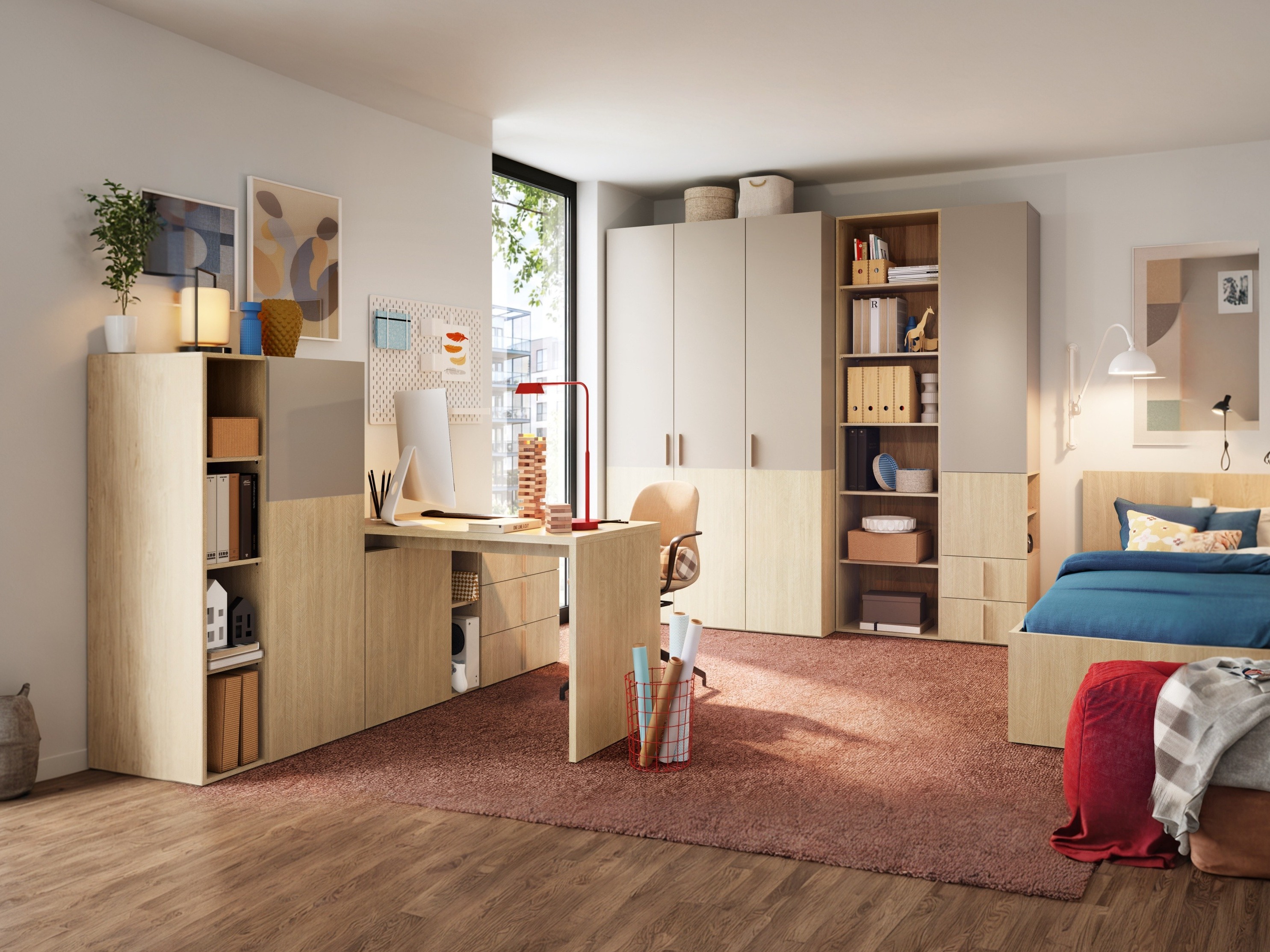 Bookcase Floveni 116