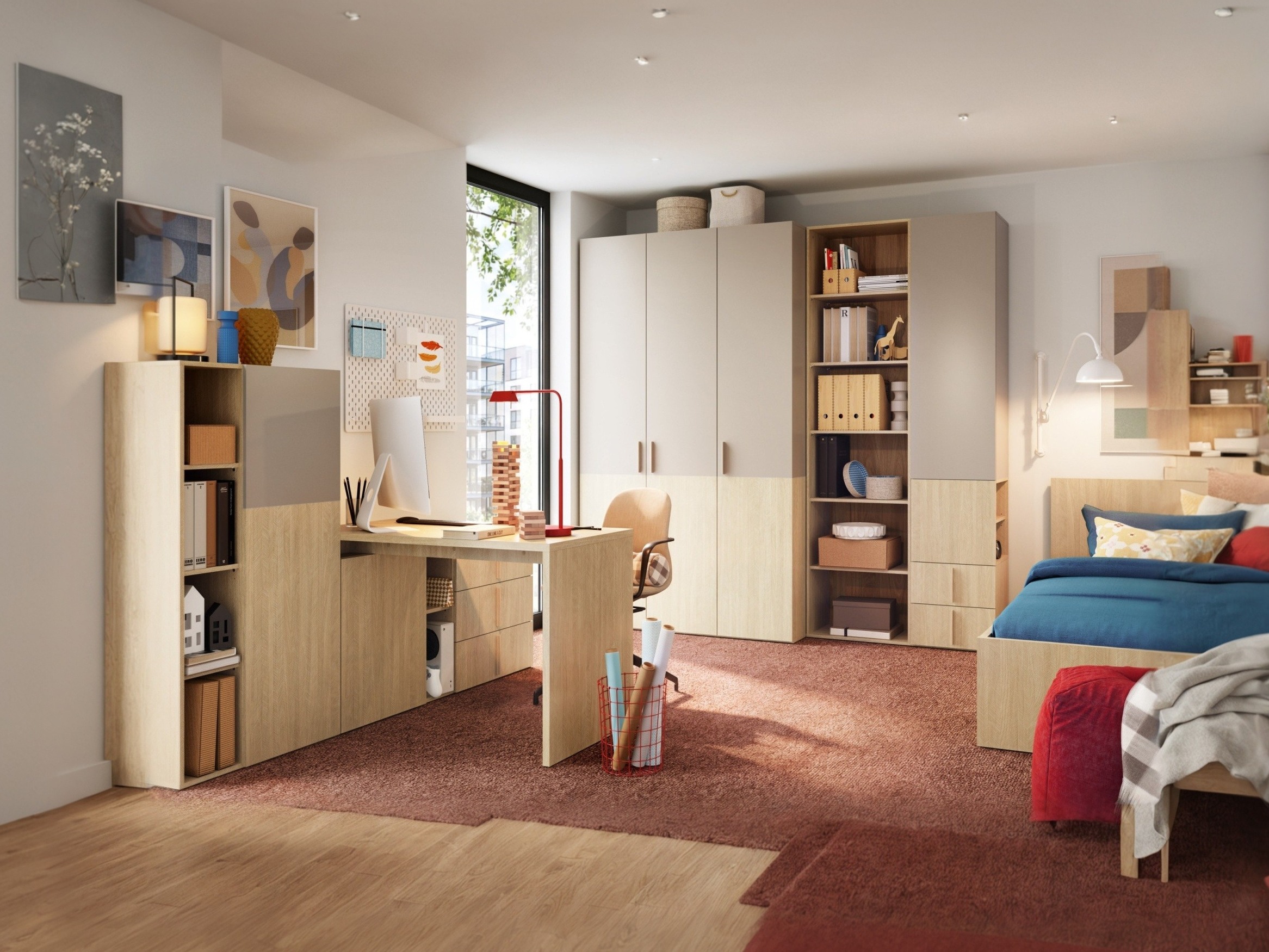 Bookcase Floveni 120
