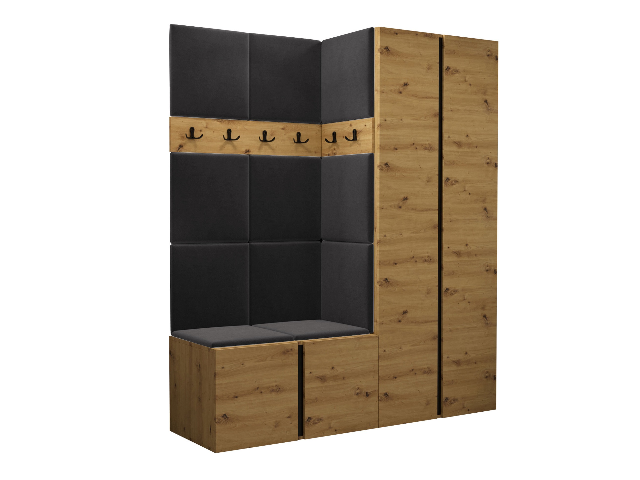 Hallway set Pinis III (Artisan oak)