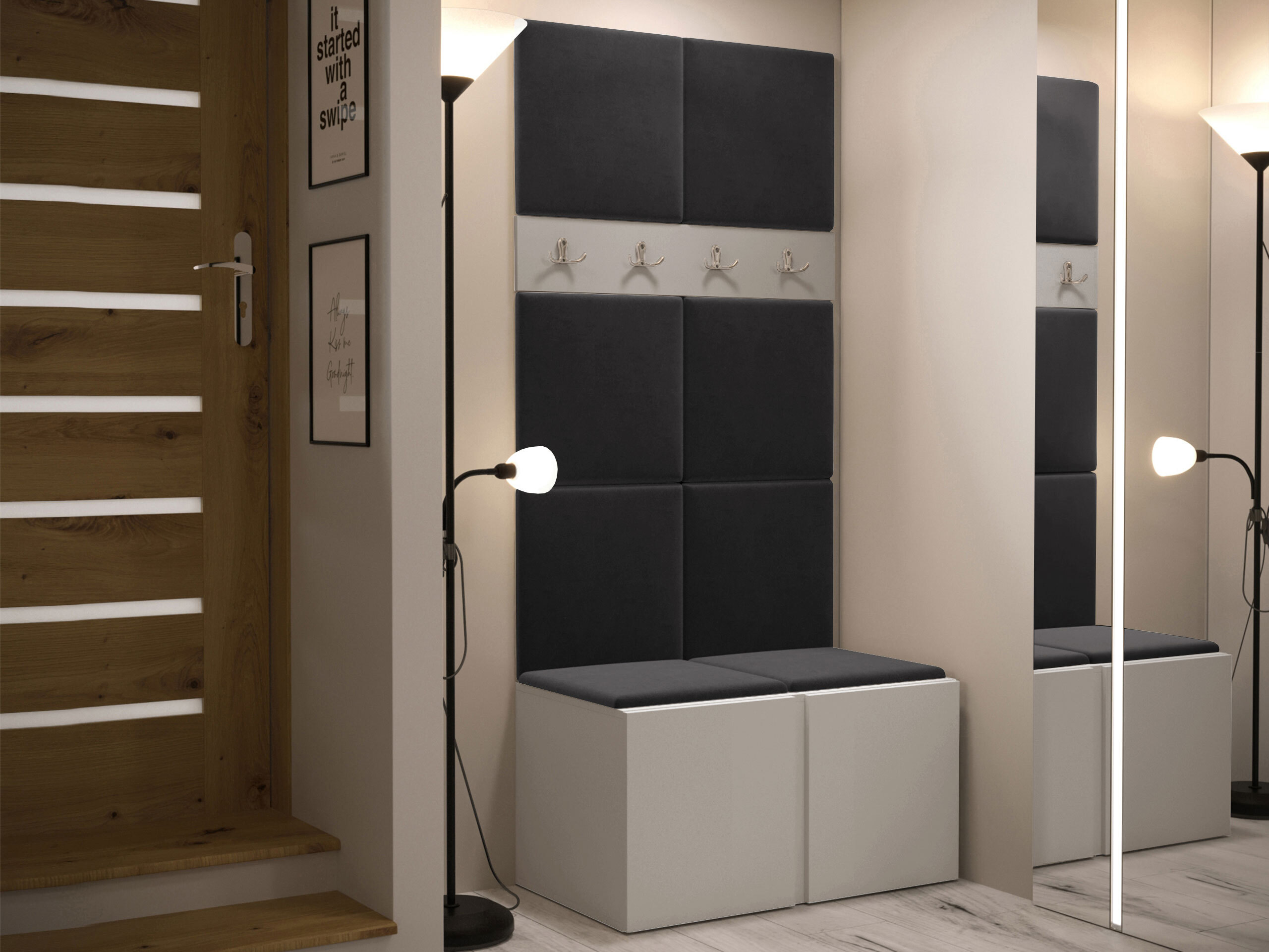 Hallway set Pinis IV (Cashmere)