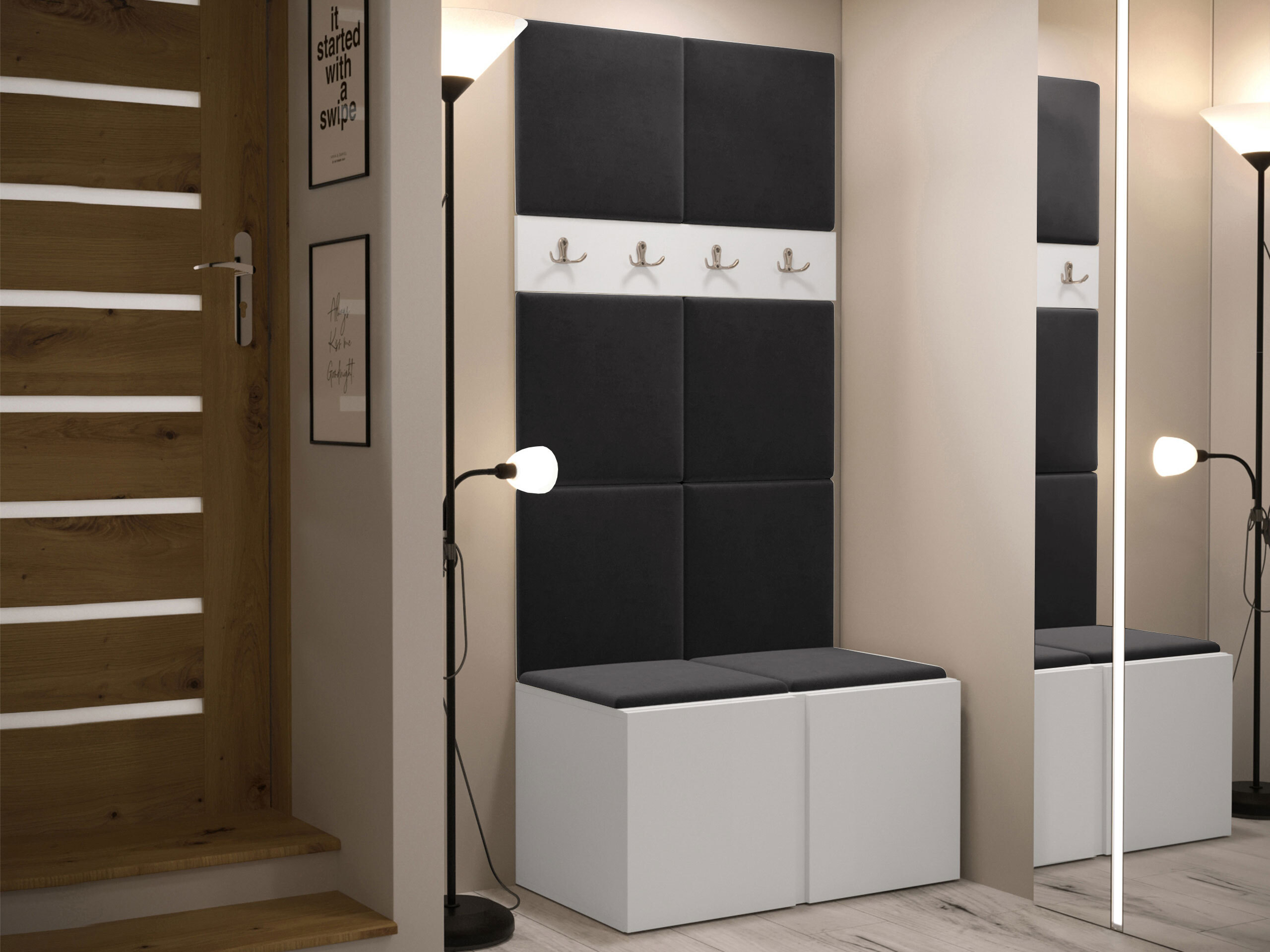 Hallway set Pinis IV (White)
