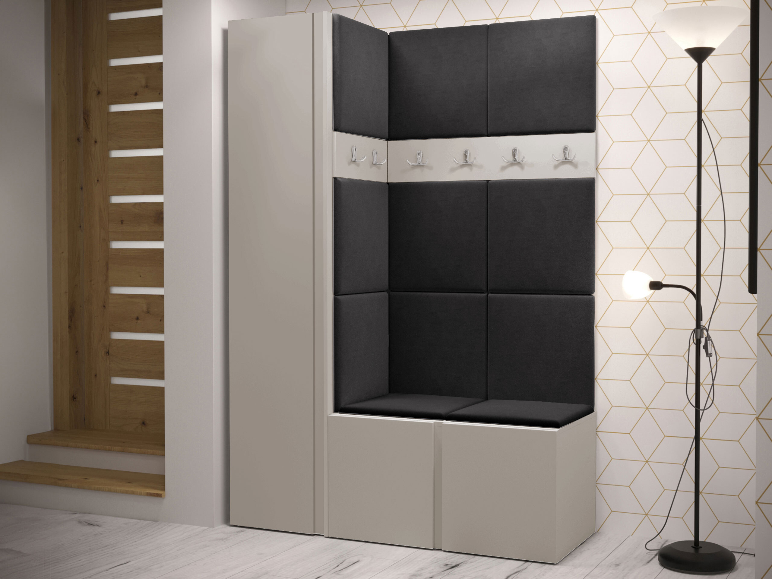 Hallway set Pinis IX (Cashmere)