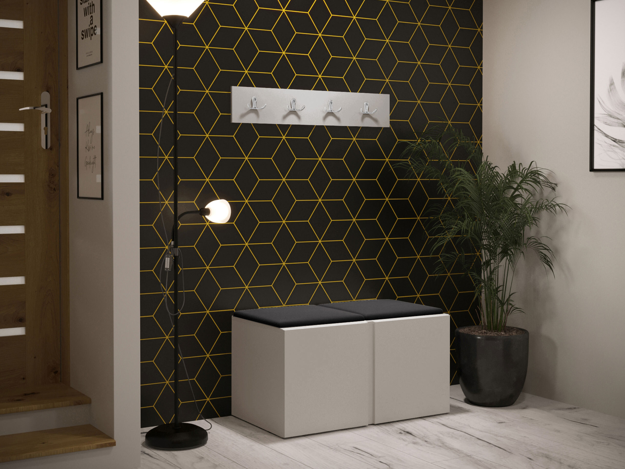 Hallway set Pinis VI (Cashmere)