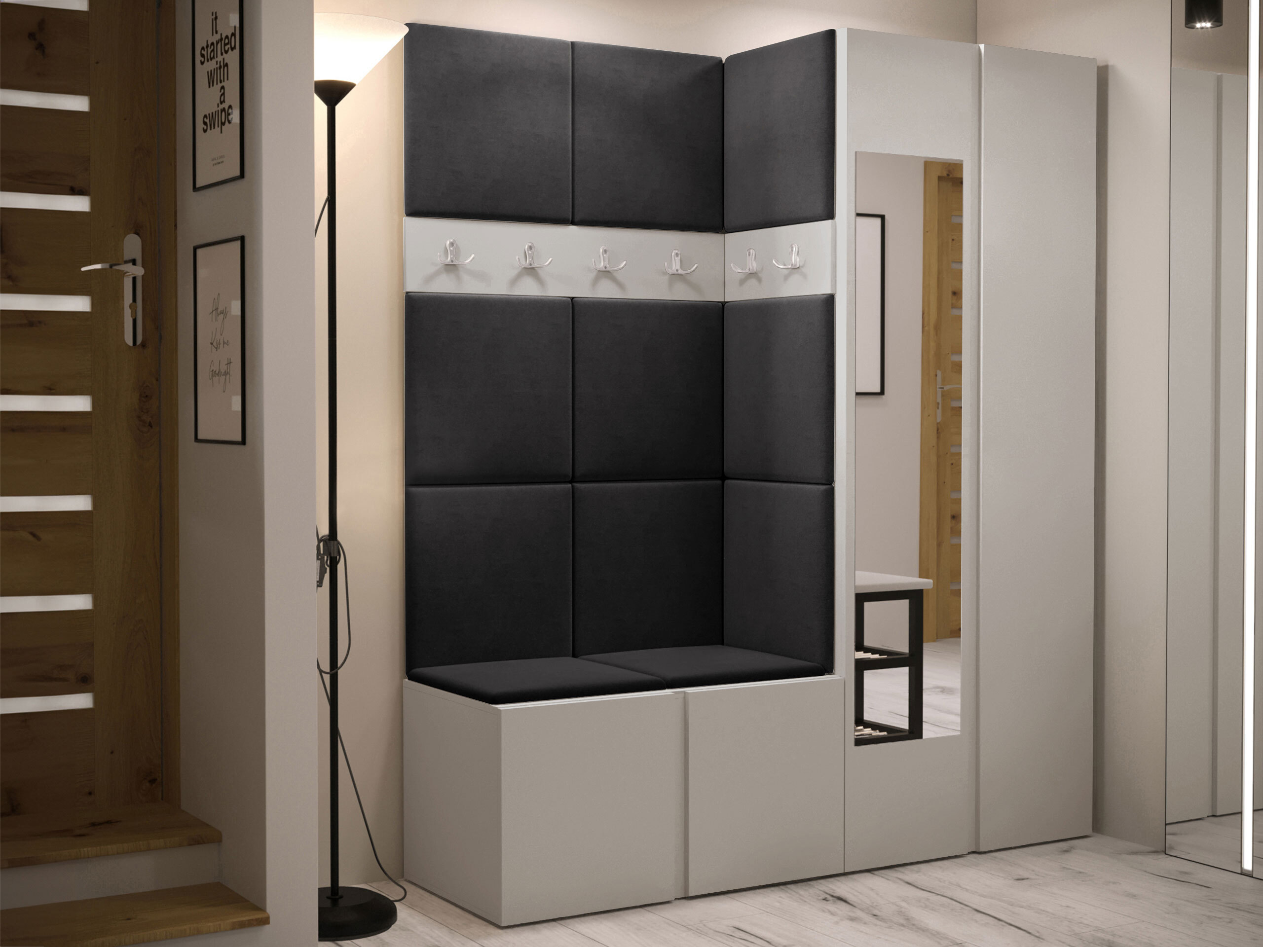 Hallway set Pinis X (Cashmere)