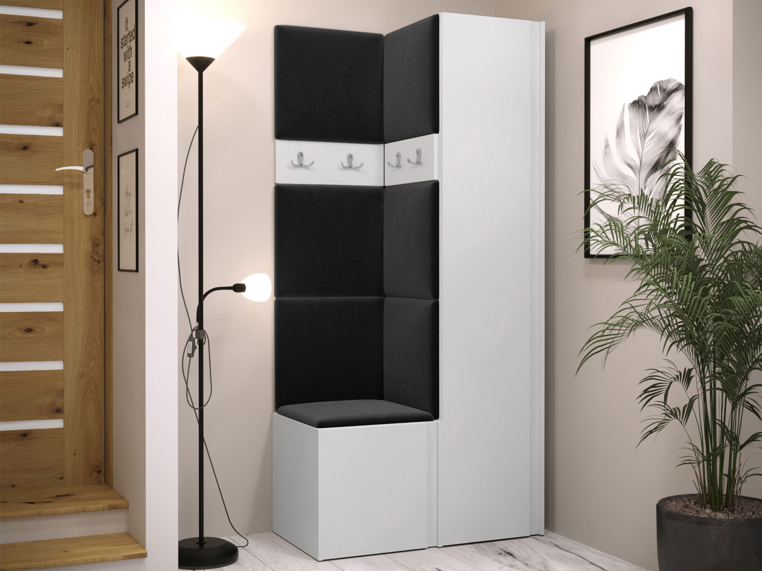 Hallway set Pinis XXIV (White)