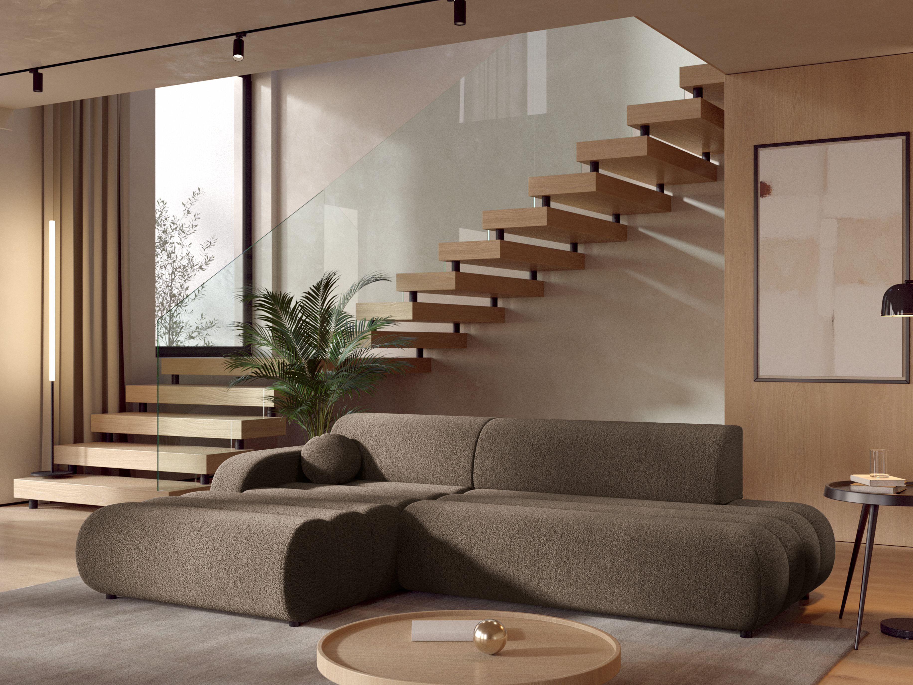 Corner sofa Kingston 212 (Wilma 08)