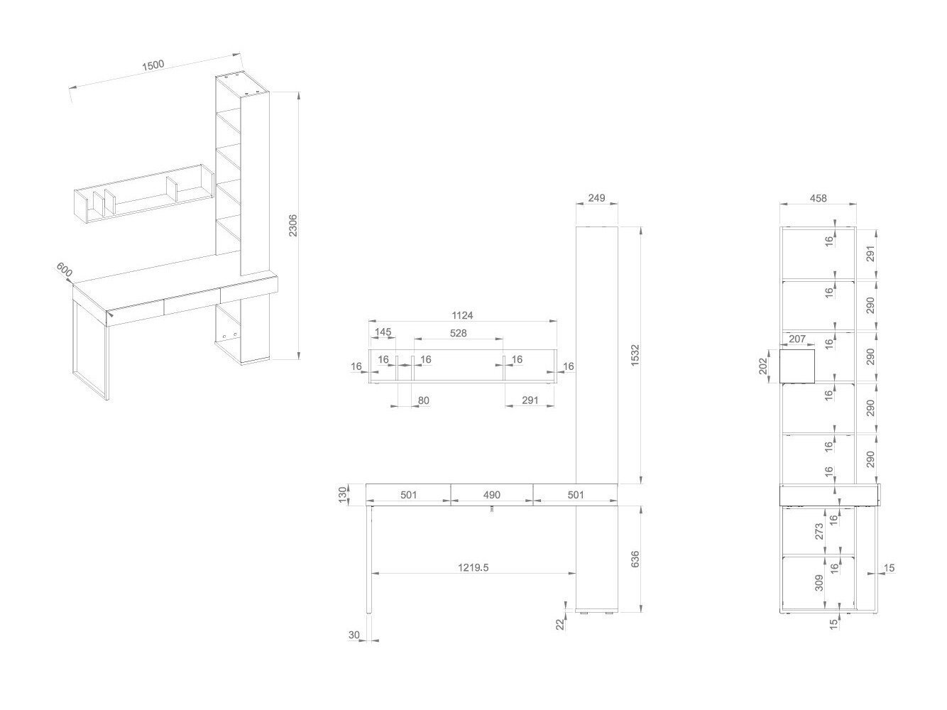 Desk Sermavi 146