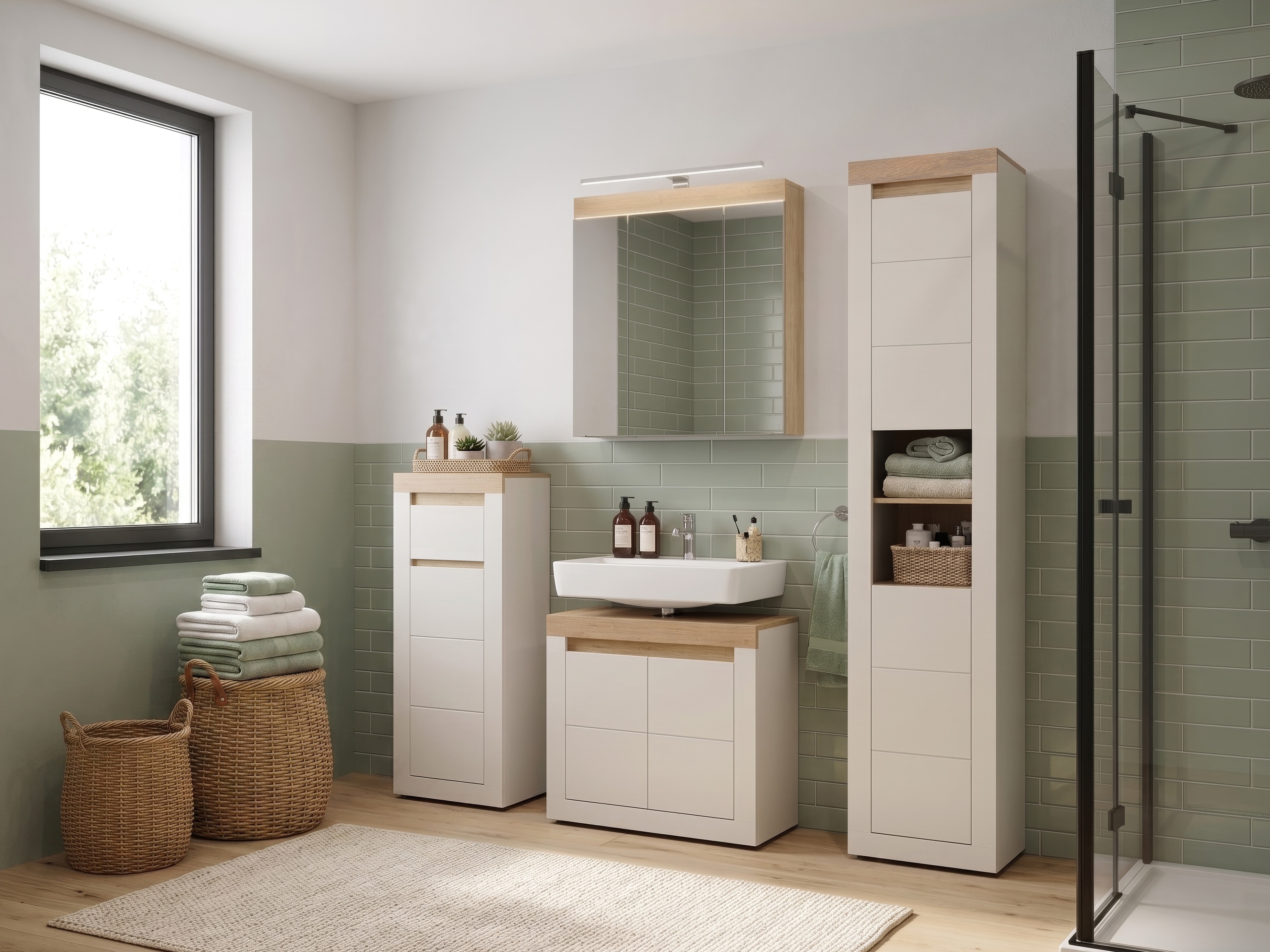 Standing bathroom cabinet Ophtola 125