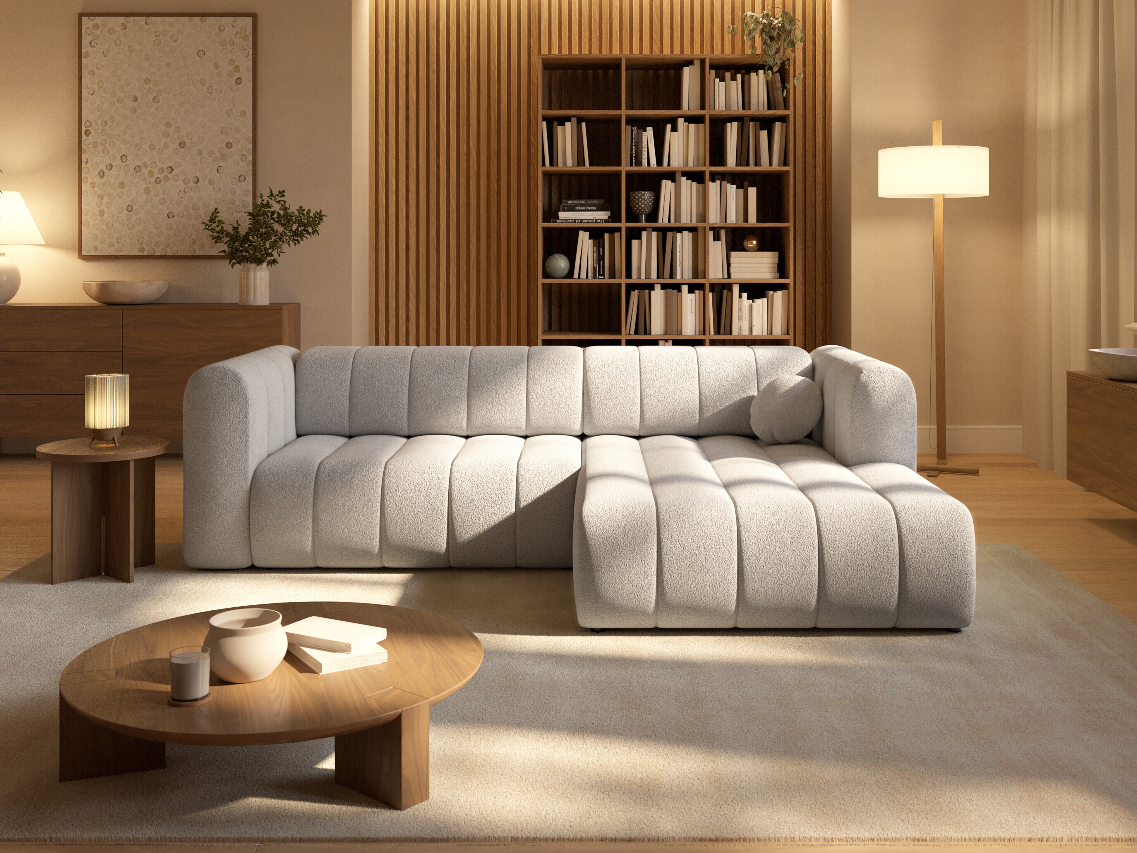 Corner sofa Kingston 214 (Monte 01)