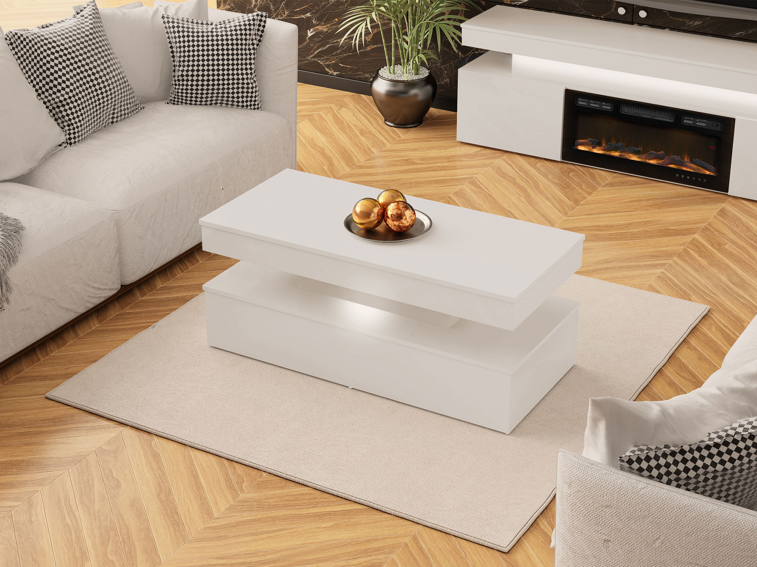 Coffee table Monfero (Cashmere)