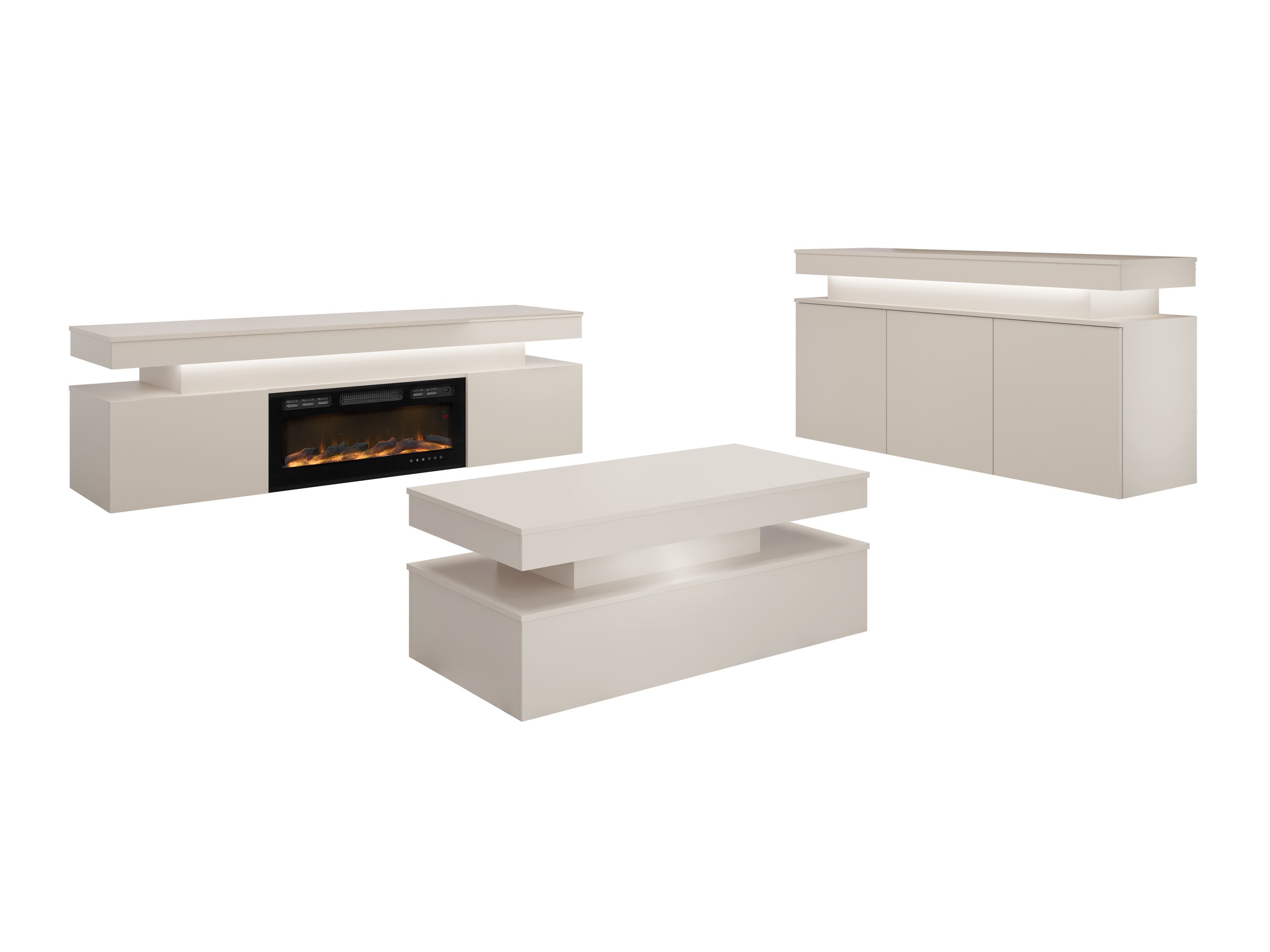 Living room set Monfero I (Cashmere)