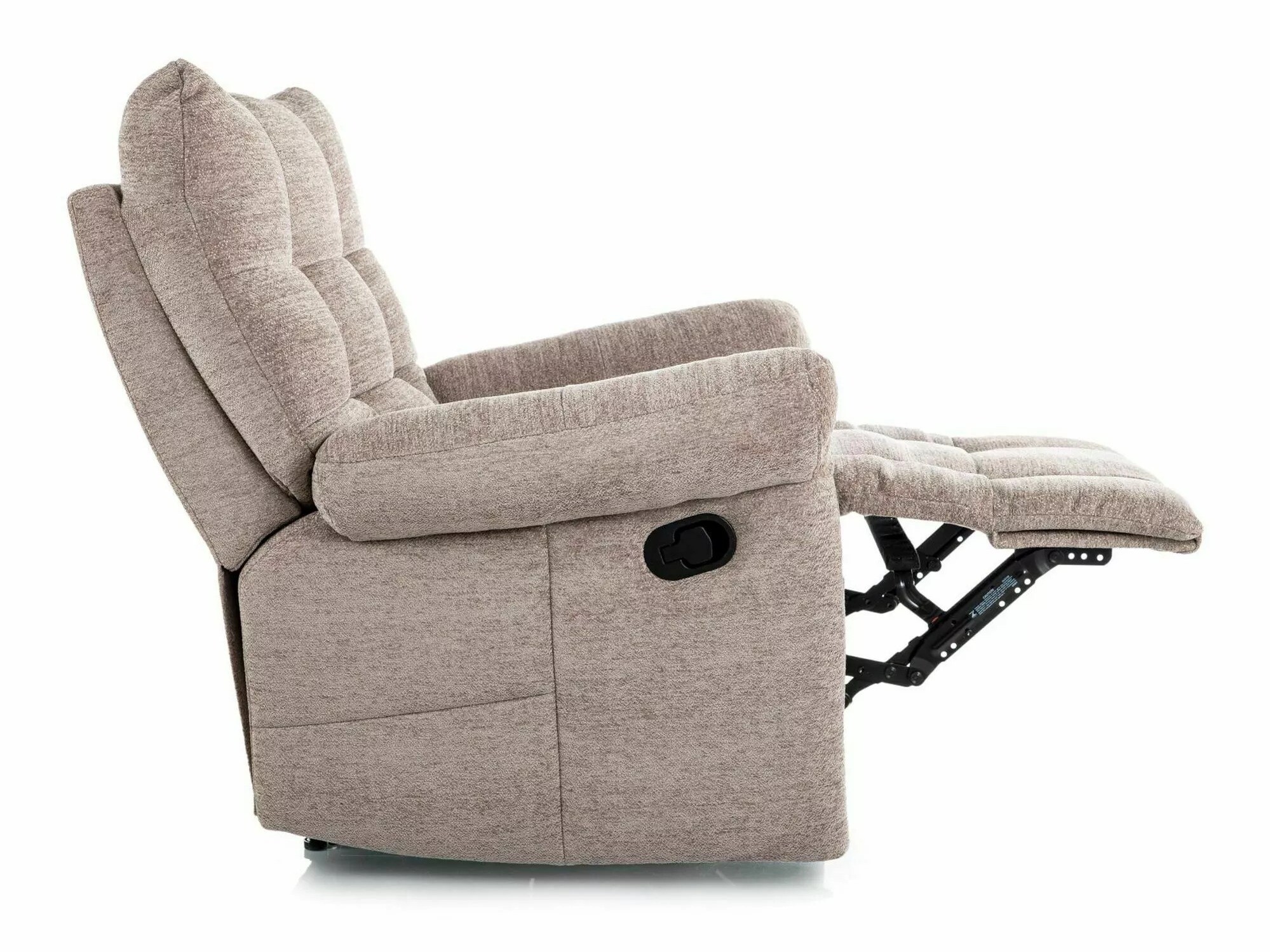 Recliner armchair Detroit 1041 (Raven 30)