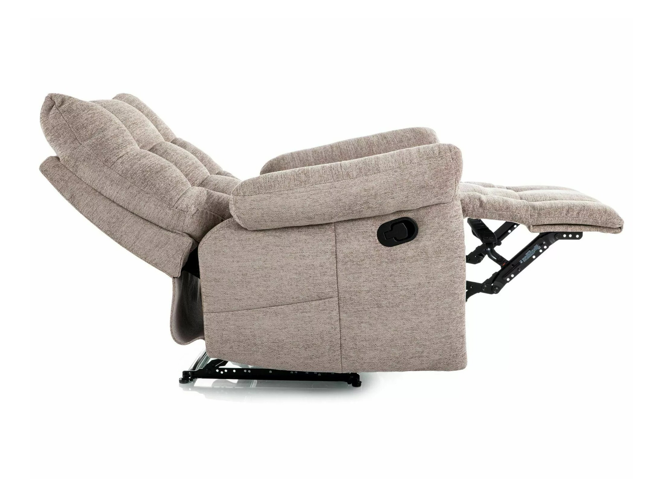 Recliner armchair Detroit 1041 (Raven 30)