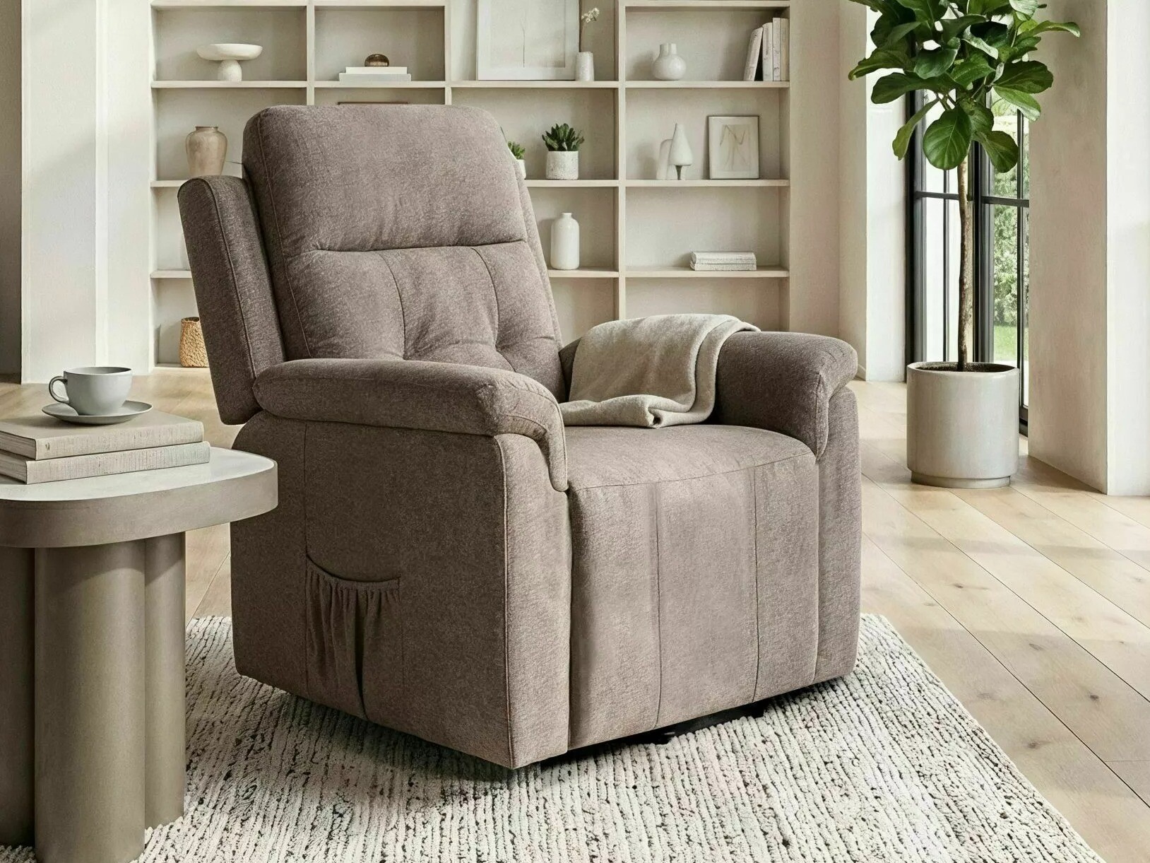 Armchair recliner Detroit 1042 (Beige)