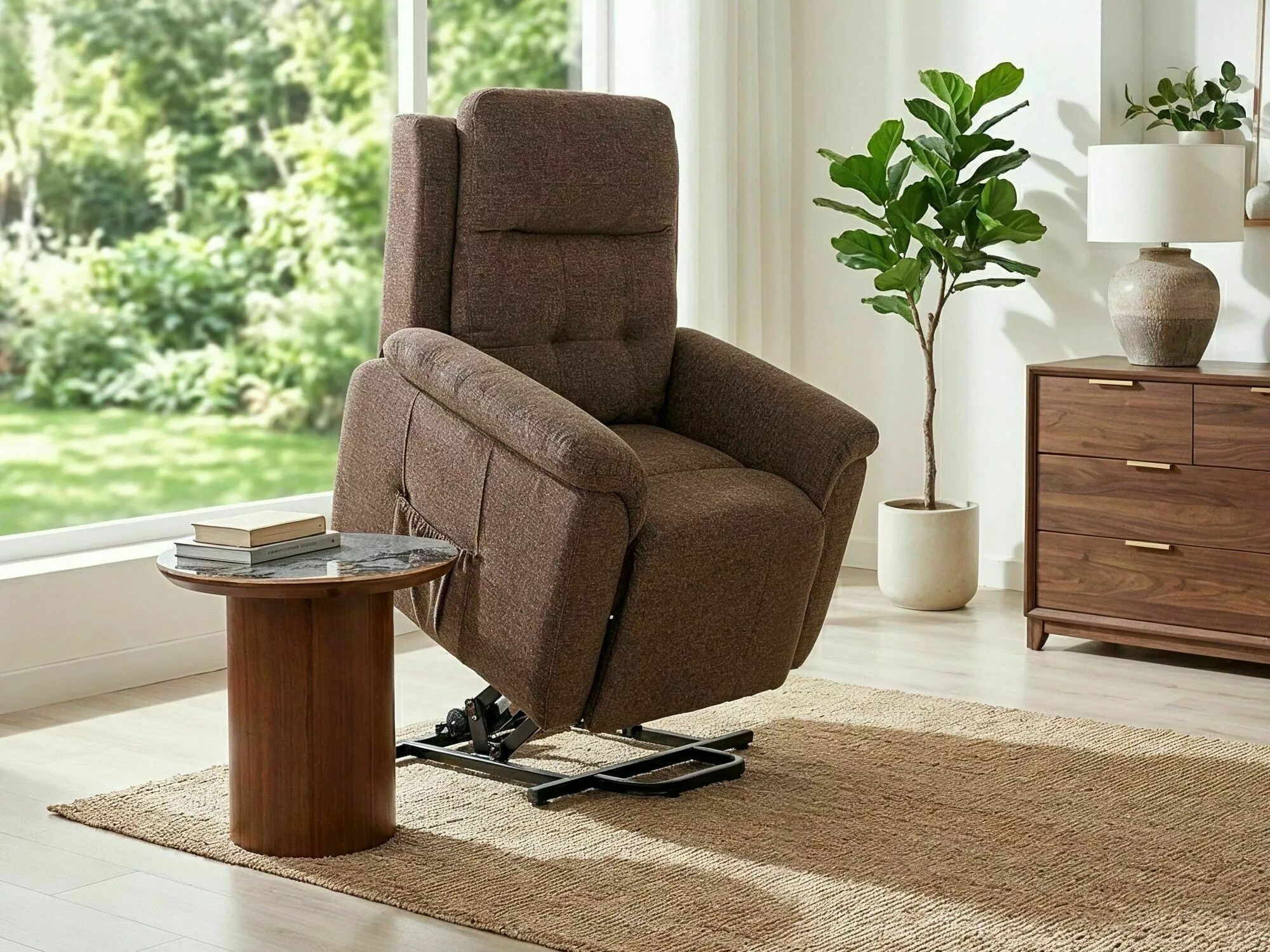 Armchair recliner Detroit 1042 (Brown)