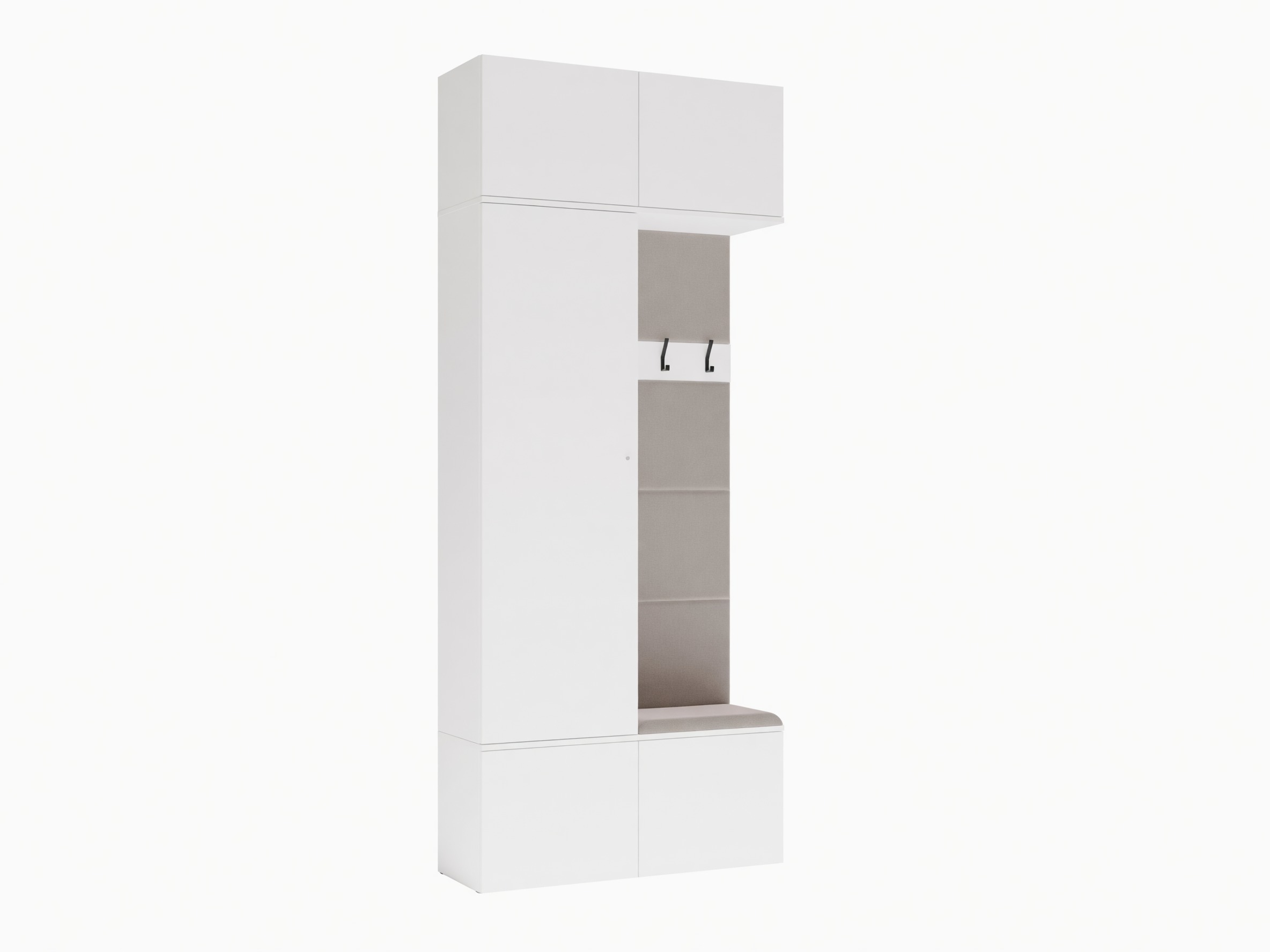 Hallway set Domtori 100 (White)
