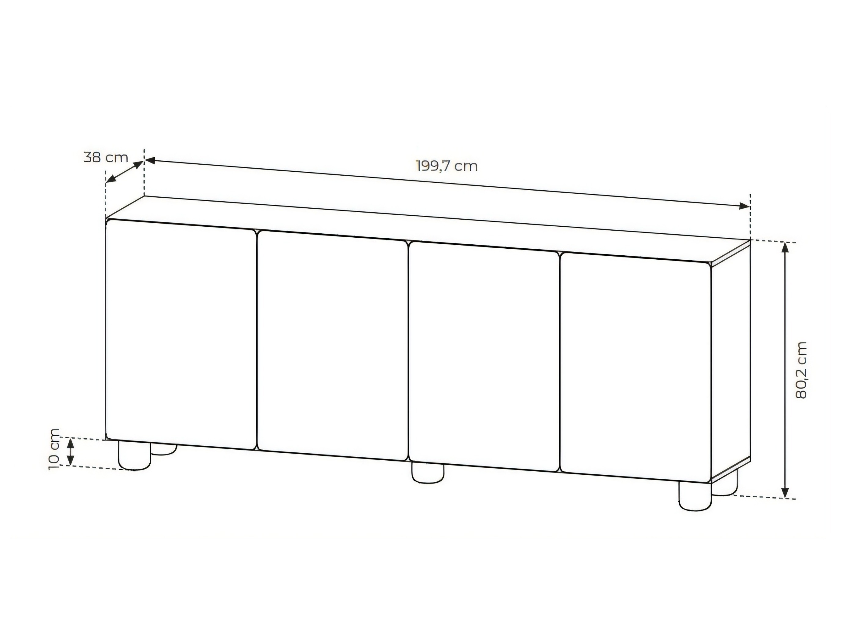 Sideboard Verdoru 101