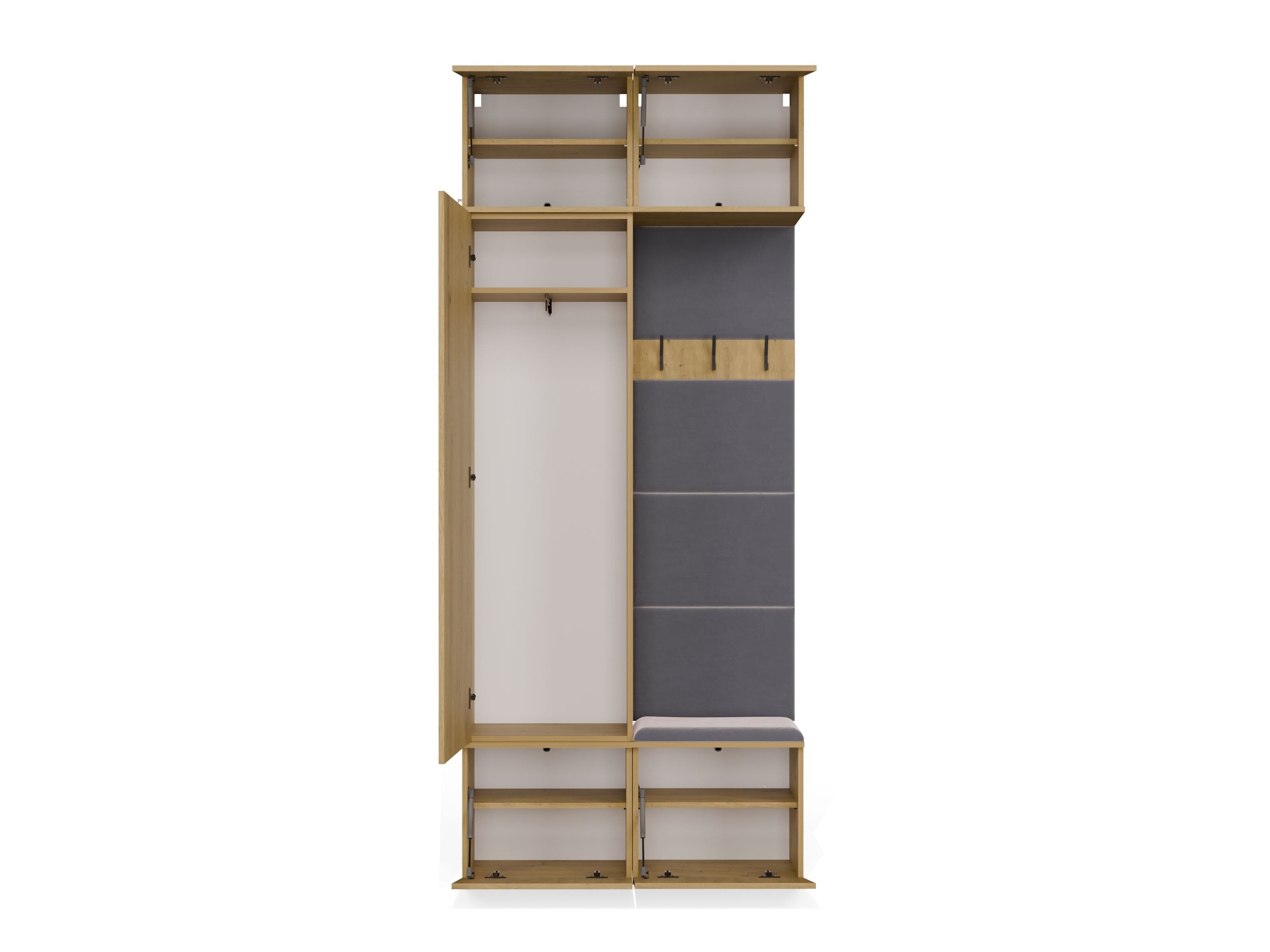Hallway set Domtori 100 (Artisan oak)