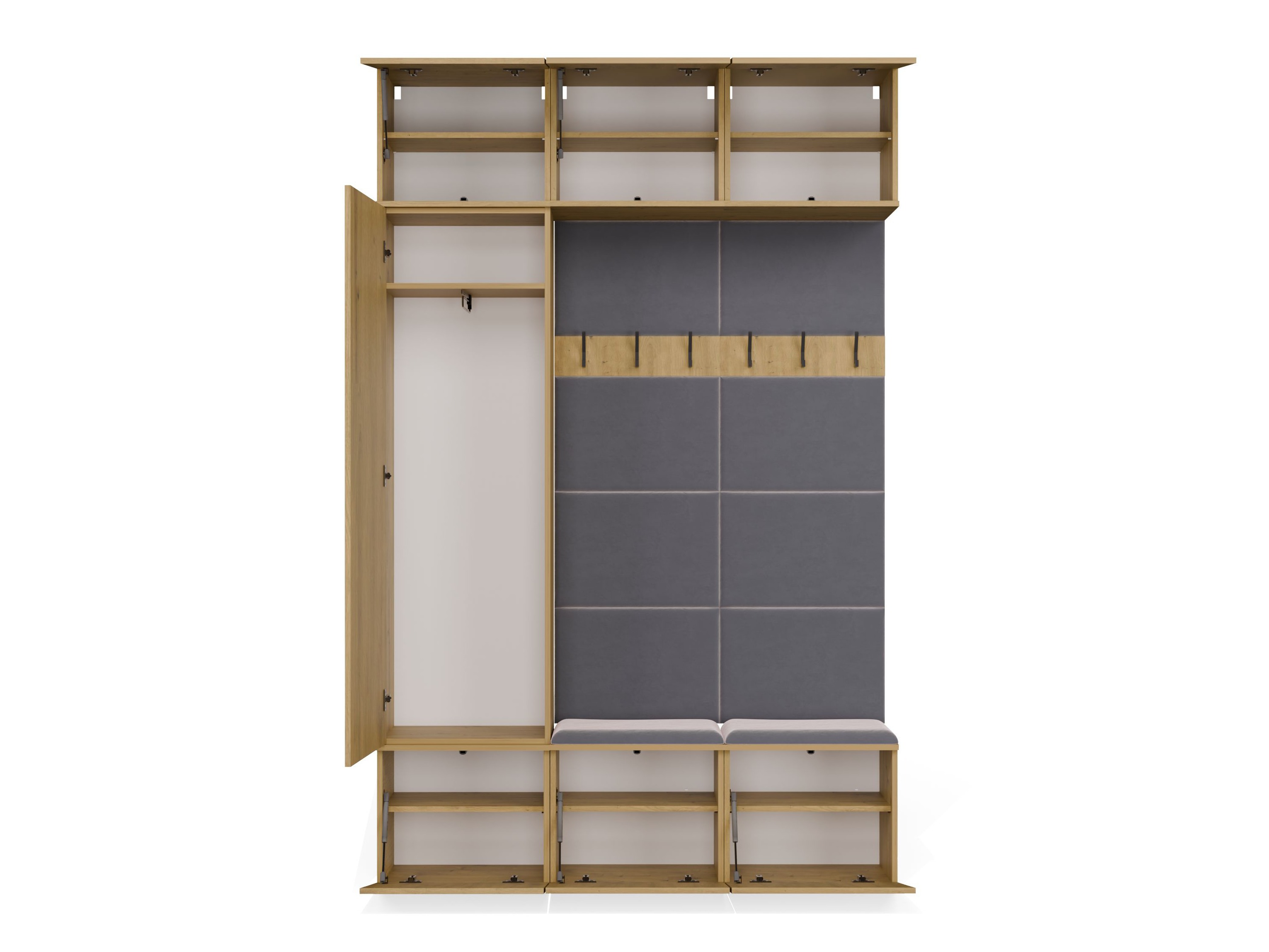 Hallway set Domtori 112 (Artisan oak)
