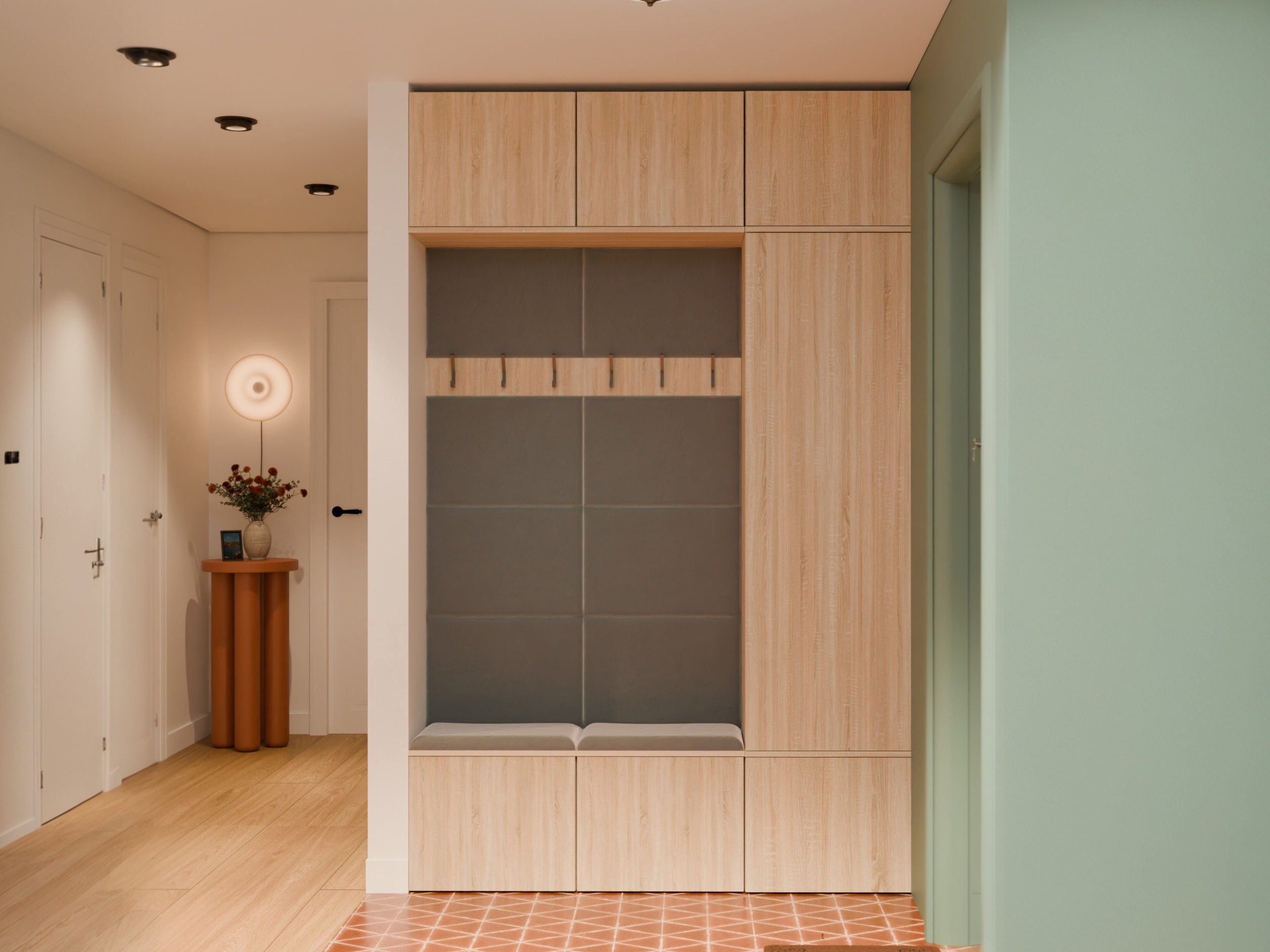 Hallway set Domtori 112 (Sonoma oak)