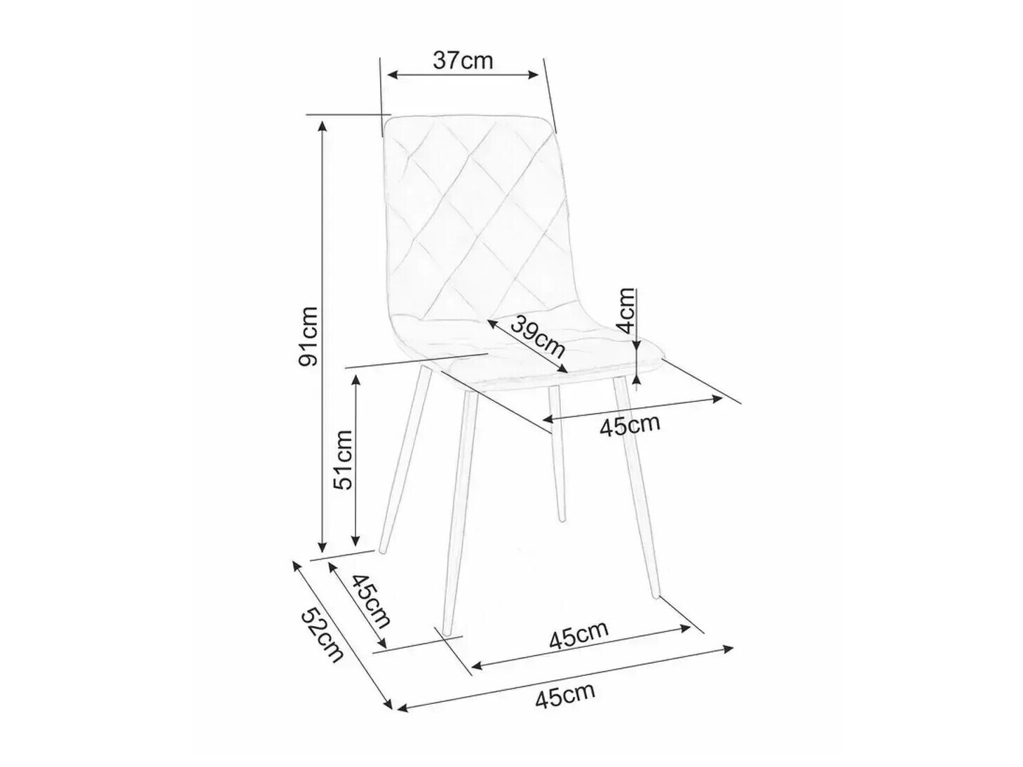 Chair Detroit 1045 (Brego 31)