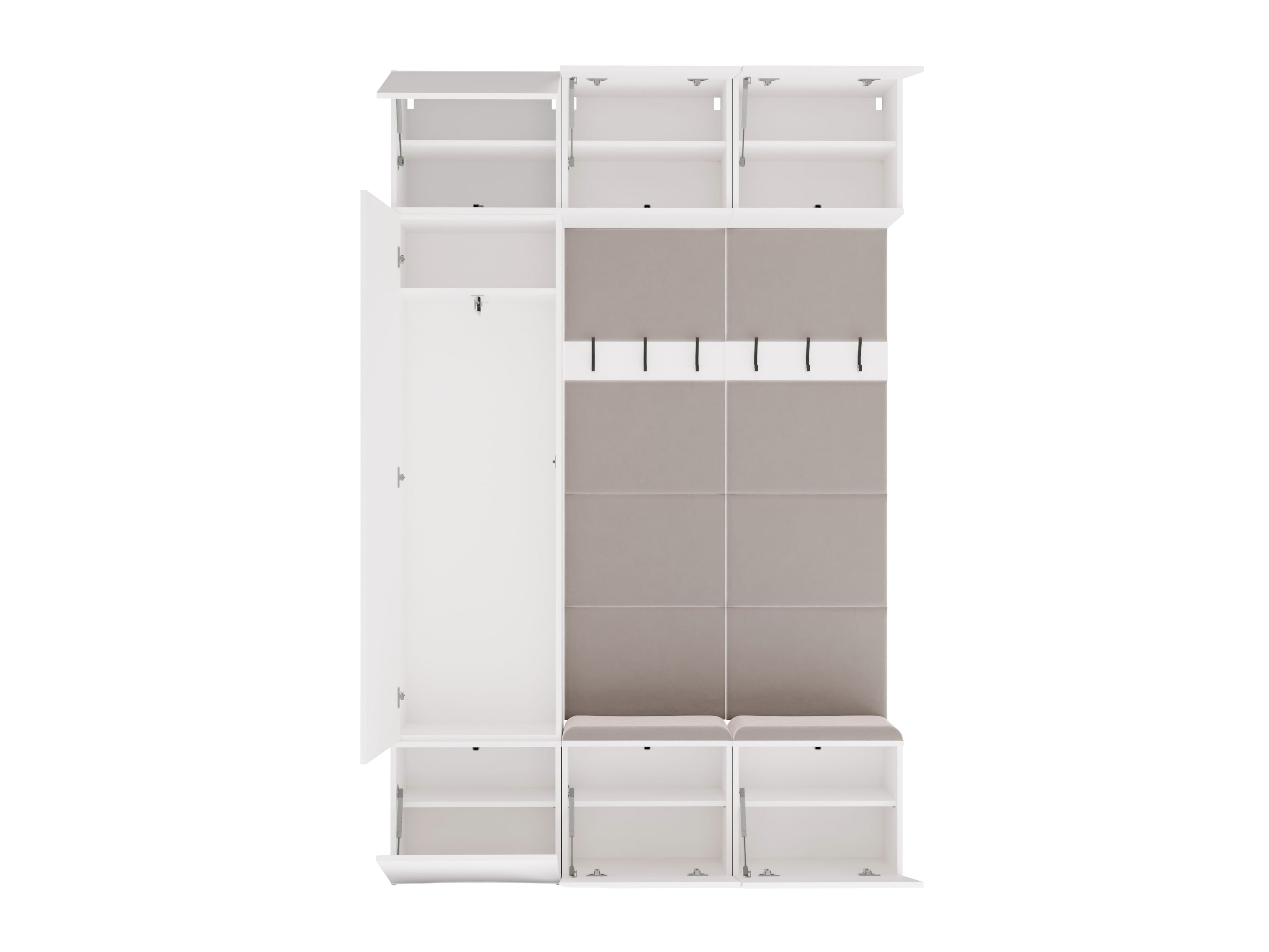 Hallway set Domtori 112 (White)