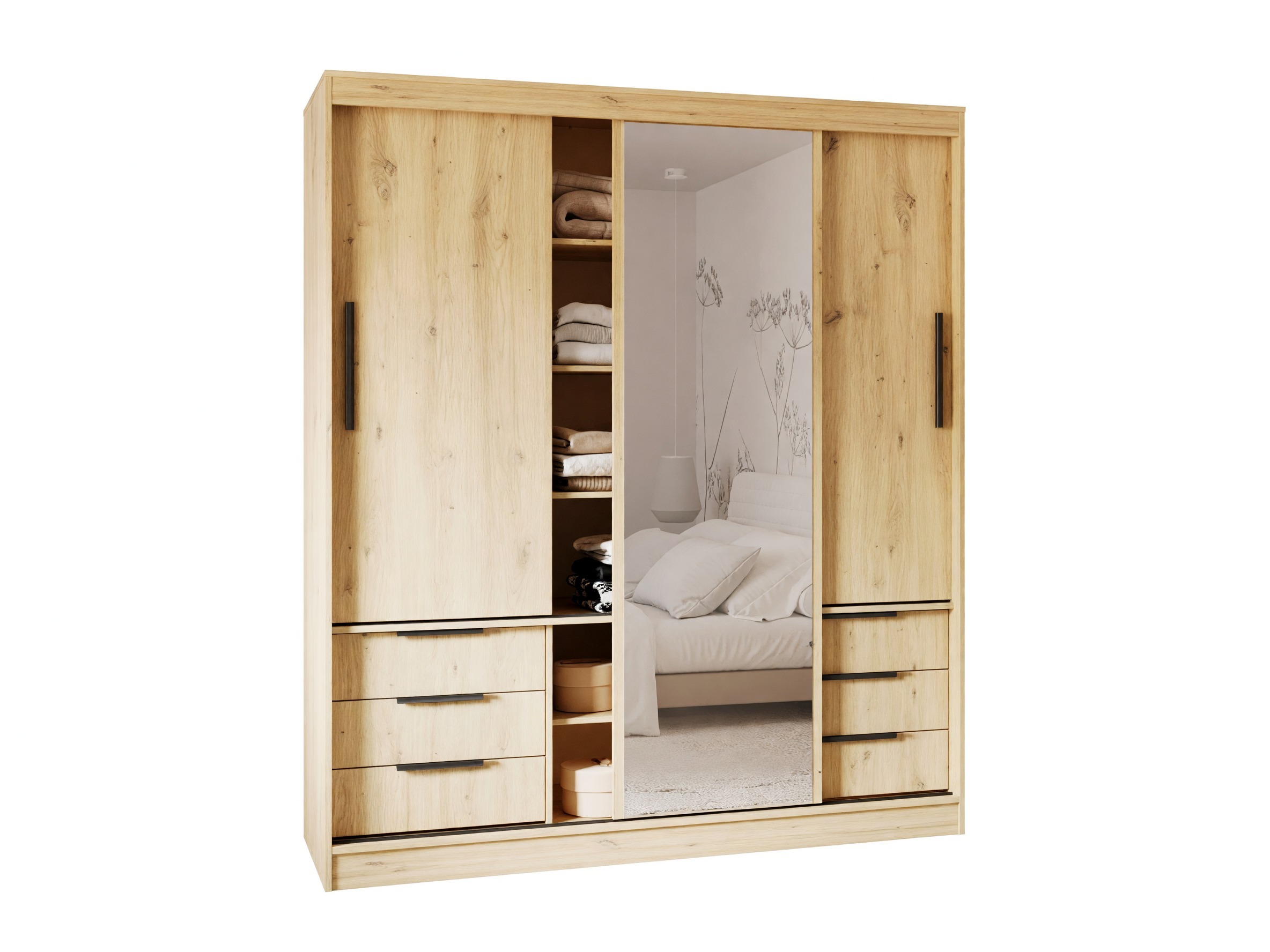 Wardrobe Fresno 184 (Artisan oak)