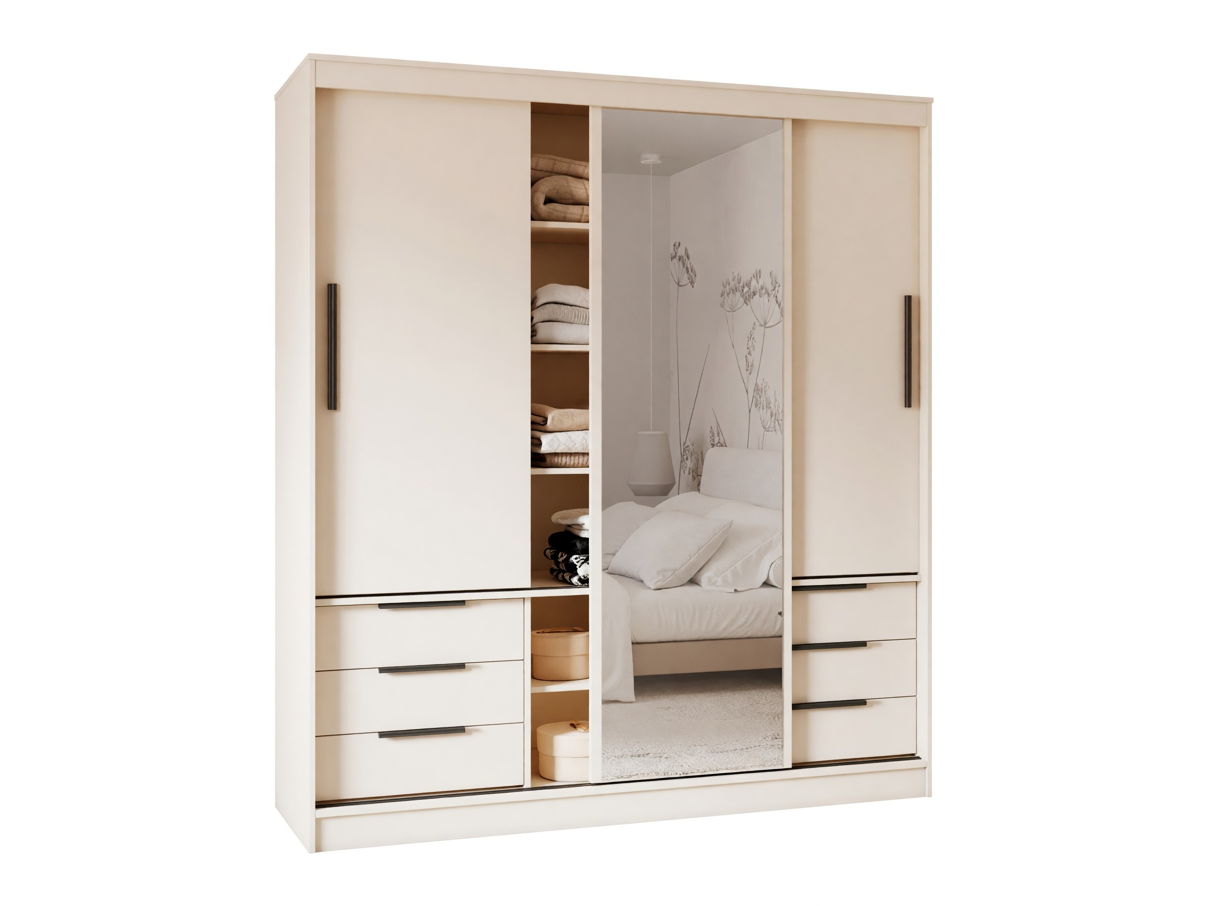 Wardrobe Fresno 184 (Beige)