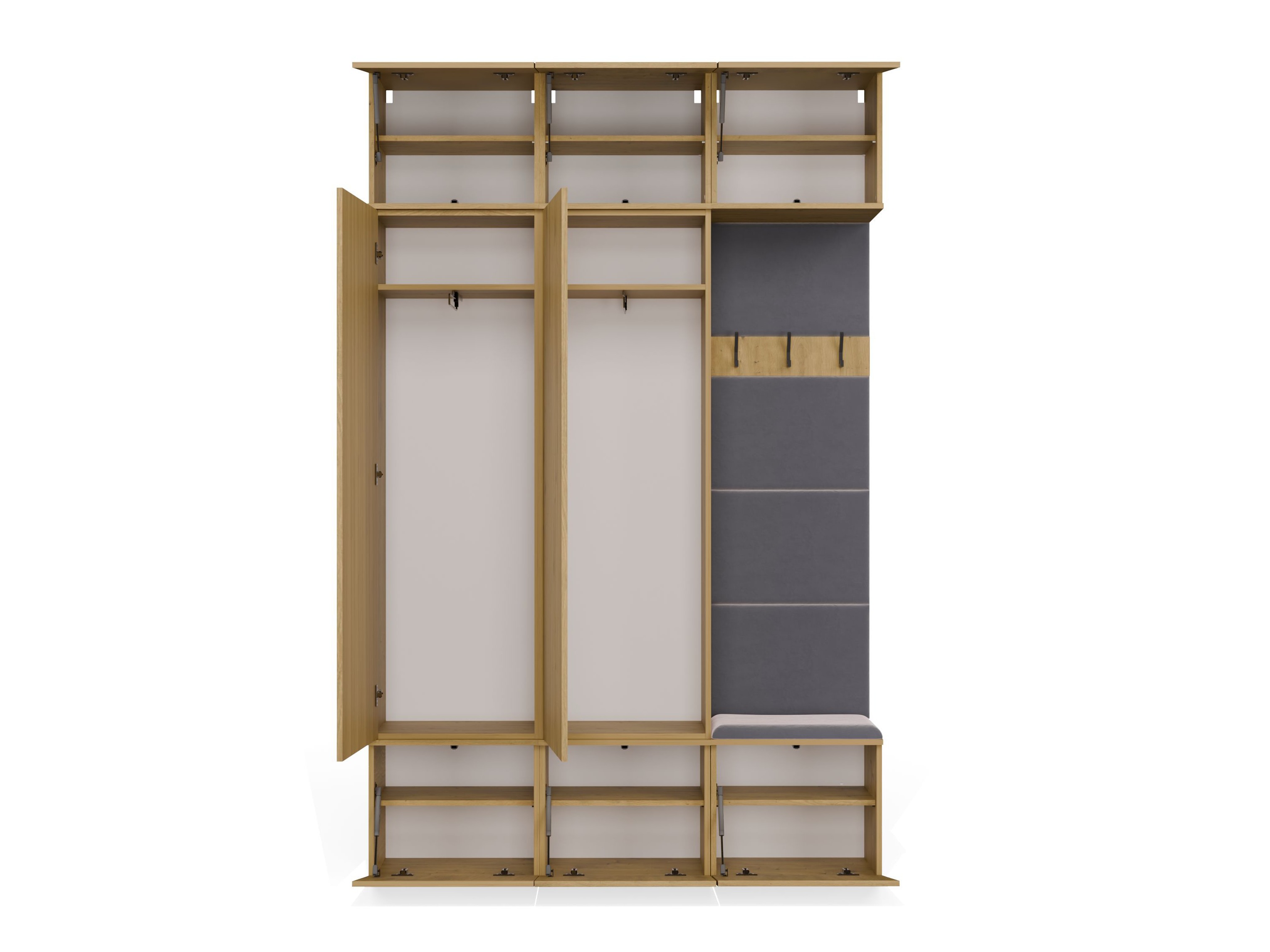 Hallway set Domtori 113 (Artisan oak)