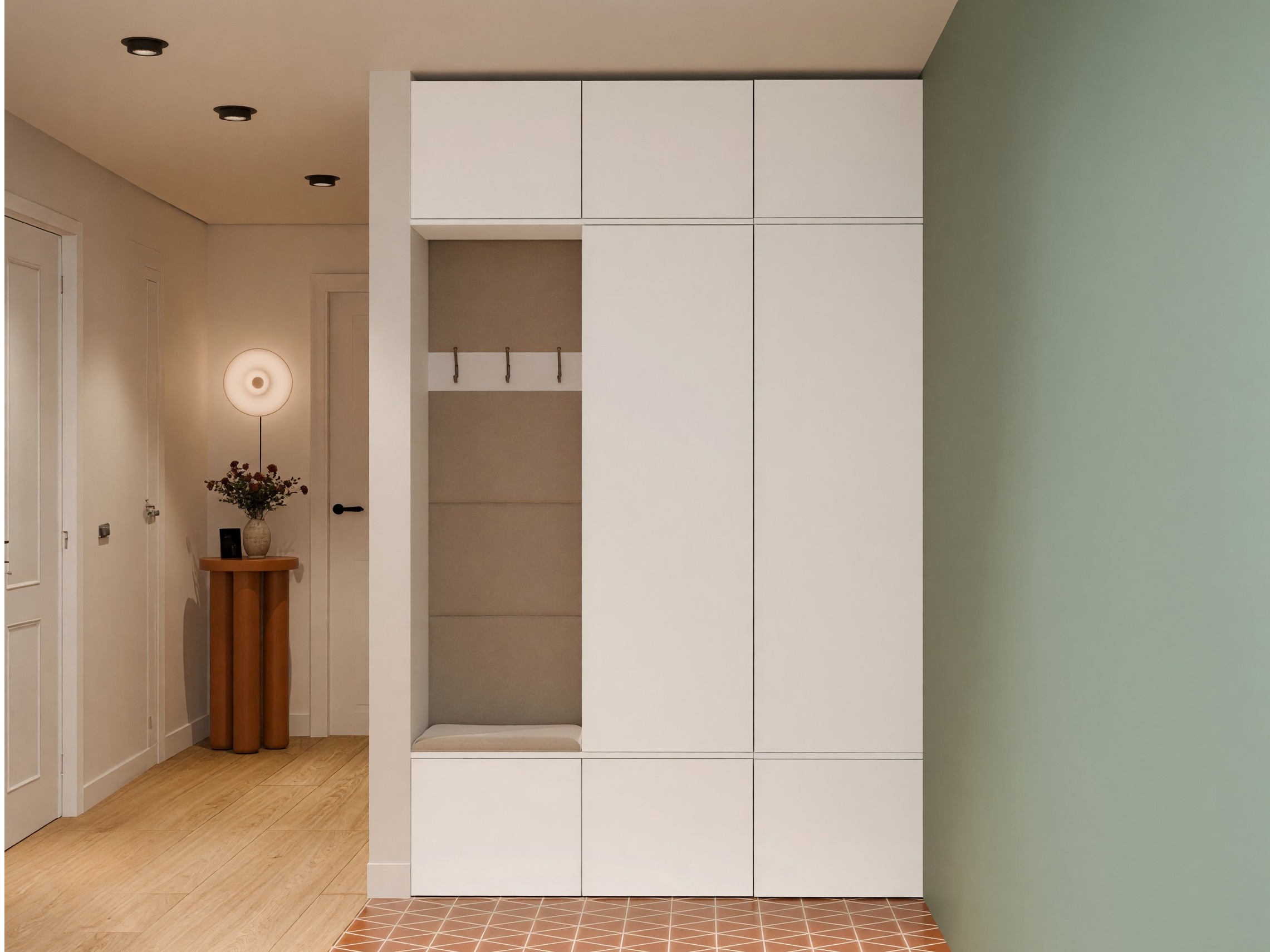 Hallway set Domtori 113 (White)