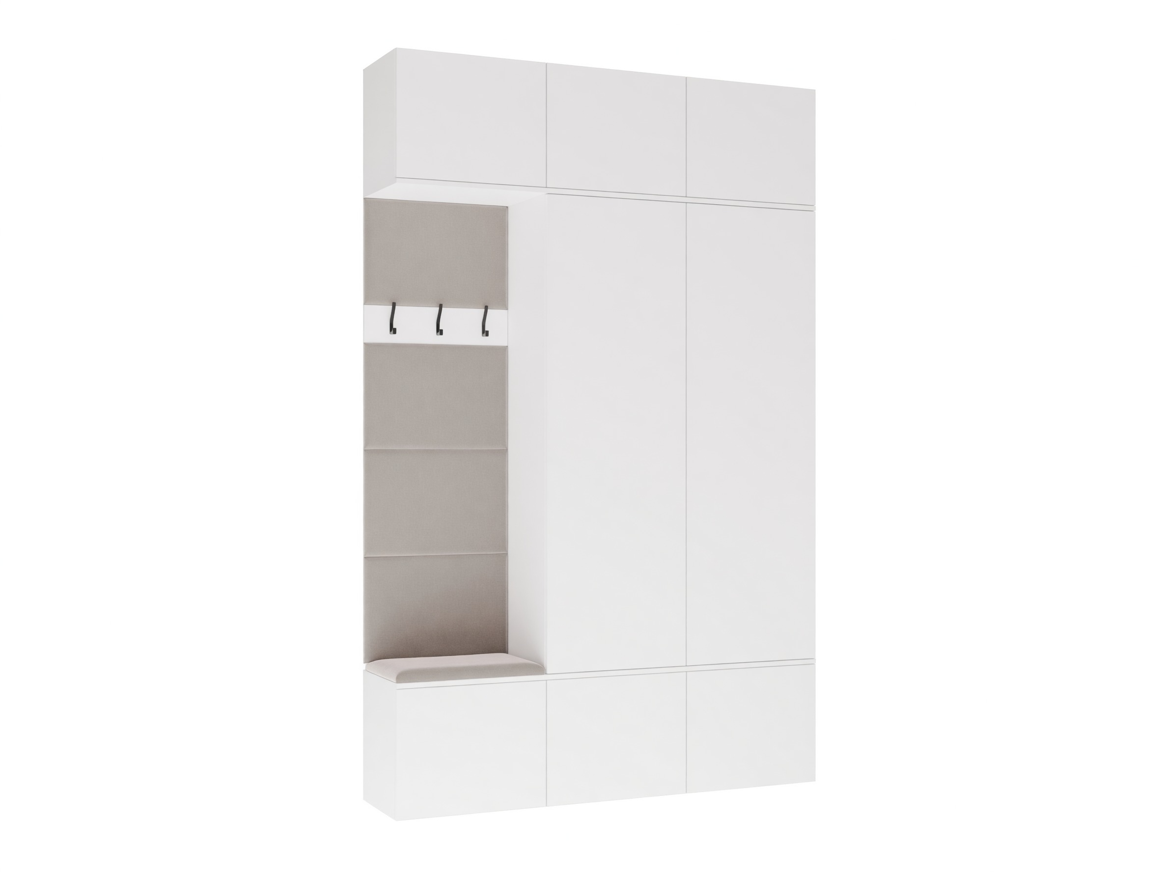 Hallway set Domtori 113 (White)
