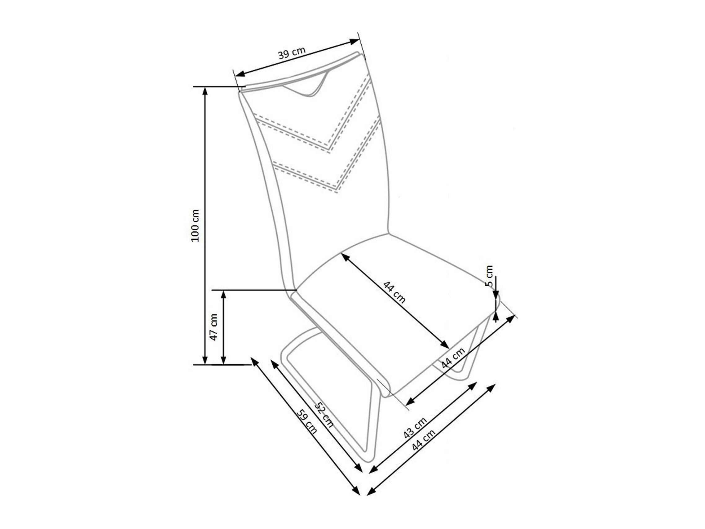 Chair Houston 2202 (White)