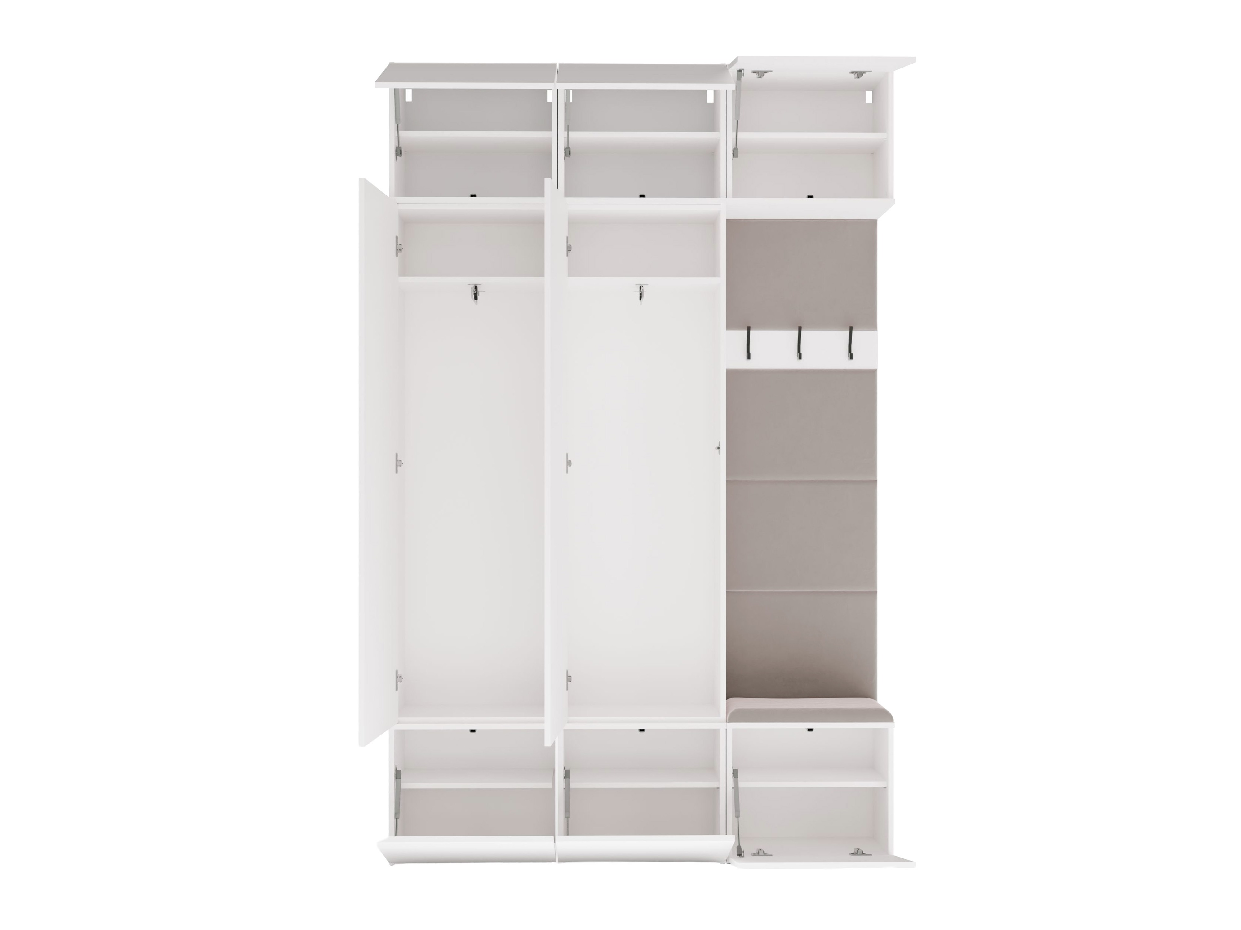 Hallway set Domtori 113 (White)