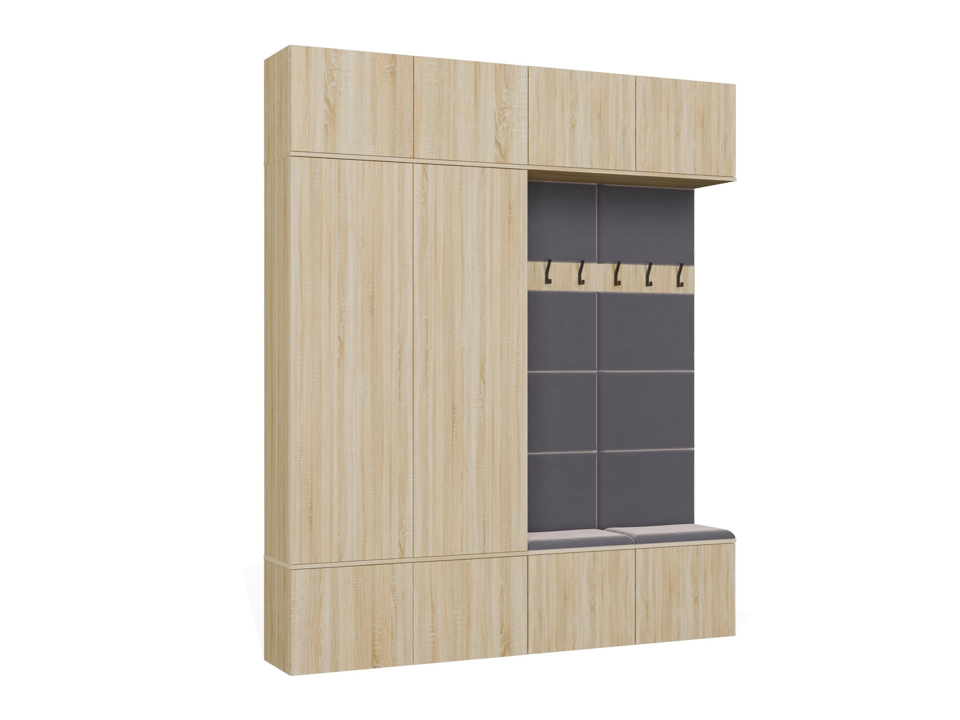 Hallway set Domtori 114 (Sonoma oak)