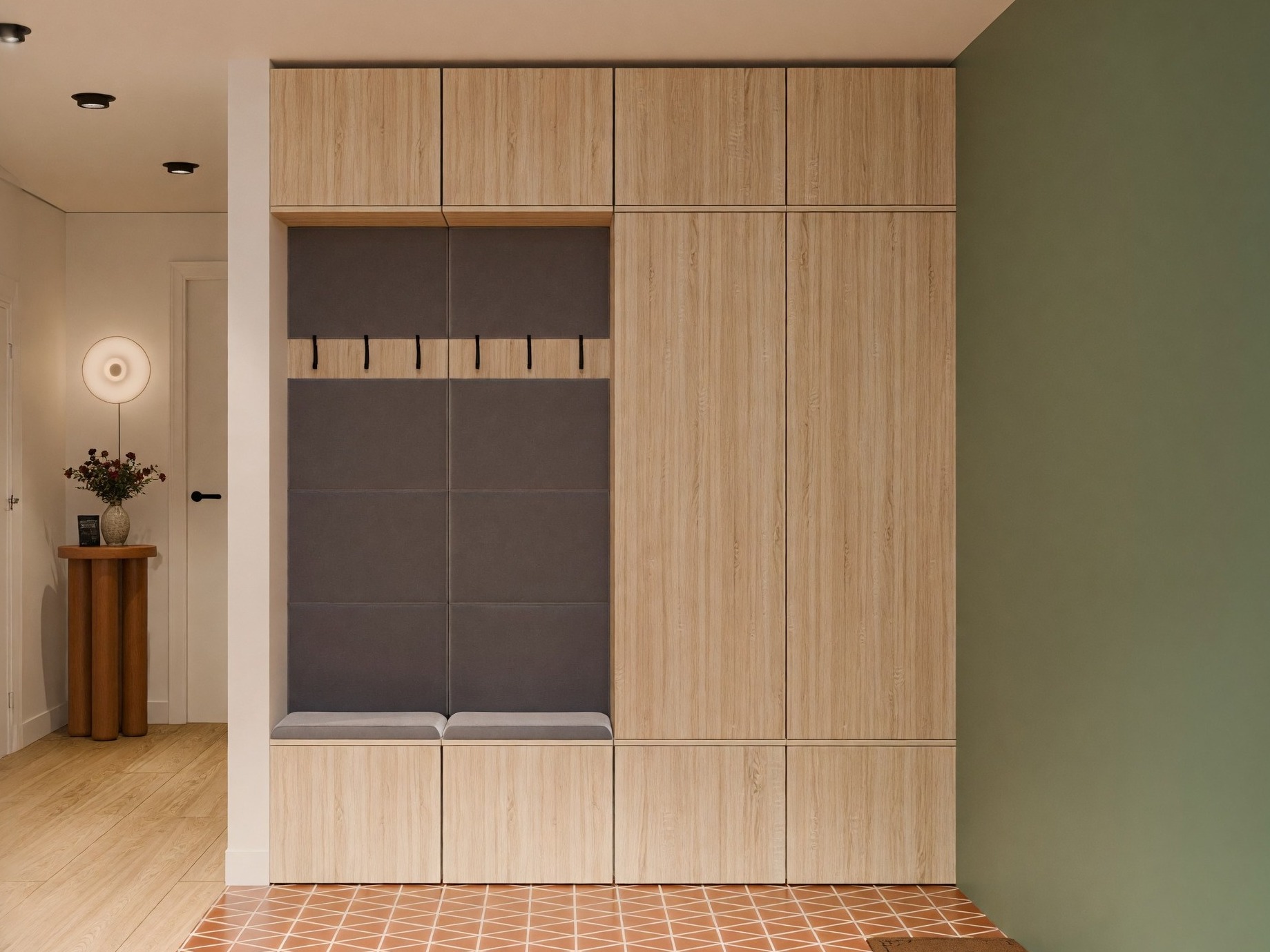 Hallway set Domtori 114 (Sonoma oak)