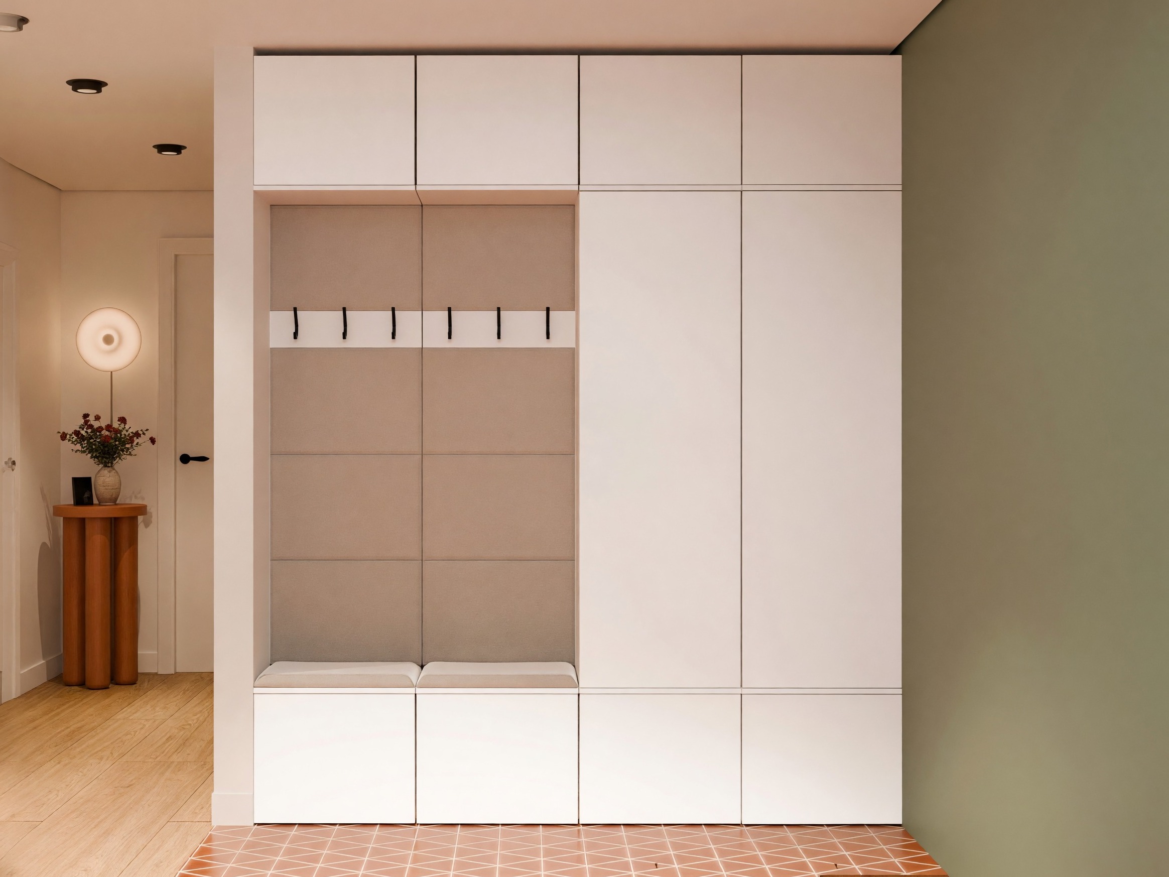 Hallway set Domtori 114 (White)