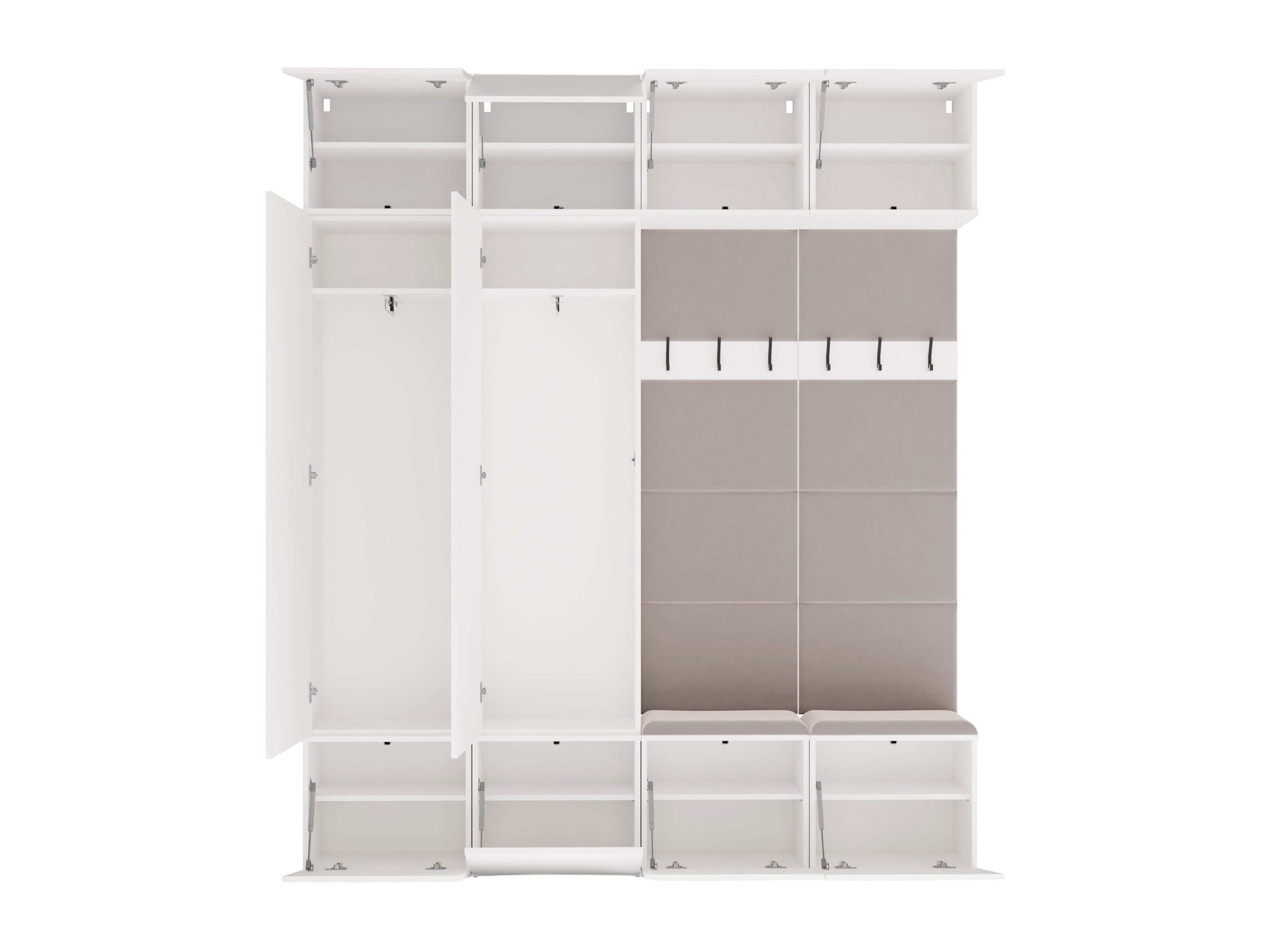 Hallway set Domtori 114 (White)
