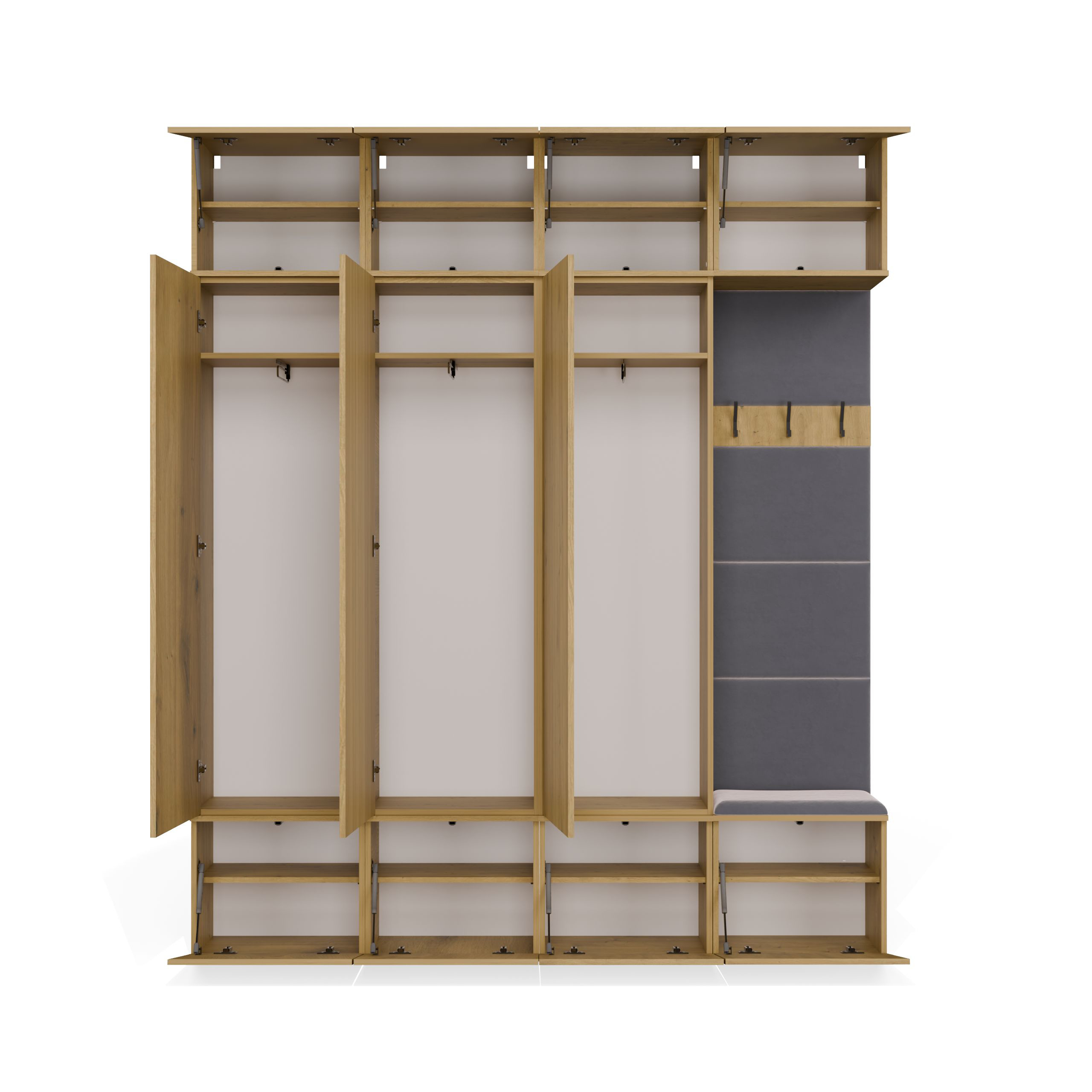 Hallway set Domtori 115 (Artisan oak)