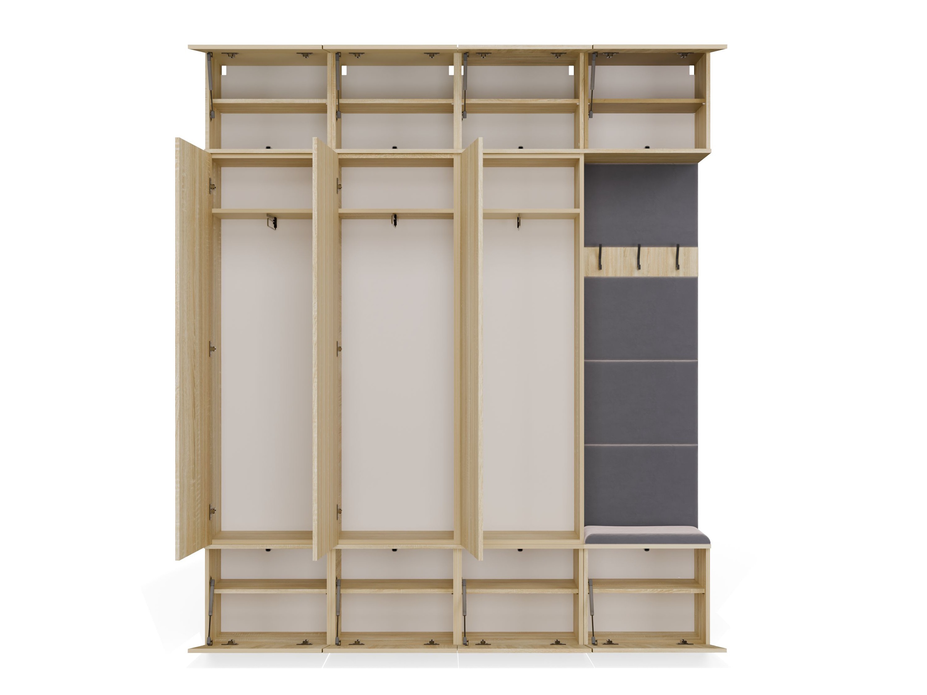 Hallway set Domtori 115 (Sonoma oak)