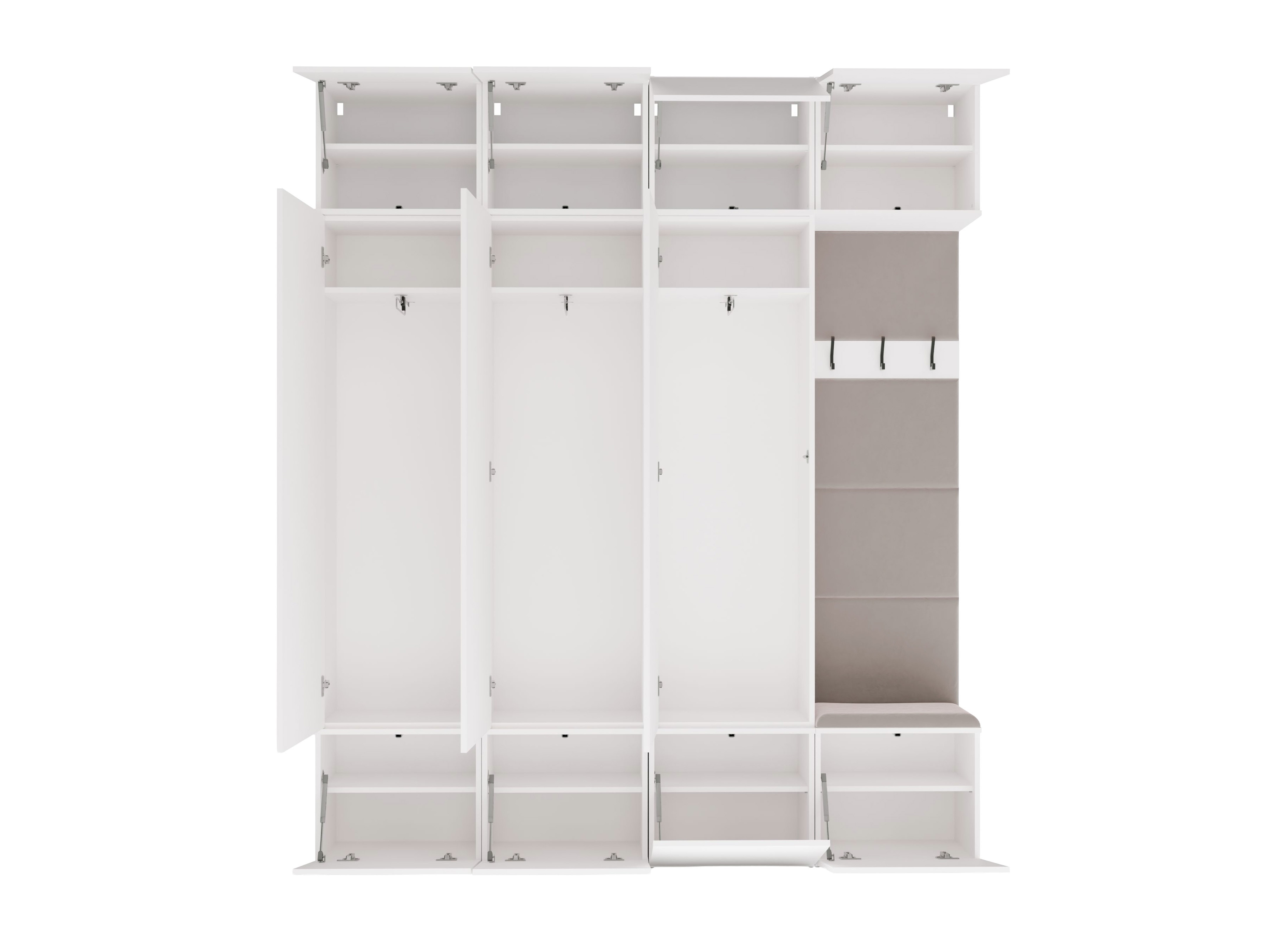 Hallway set Domtori 115 (White)