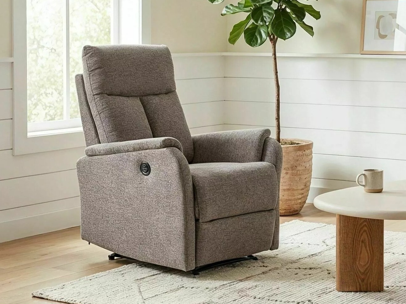 Recliner armchair Detroit 1040 (Raven 07)