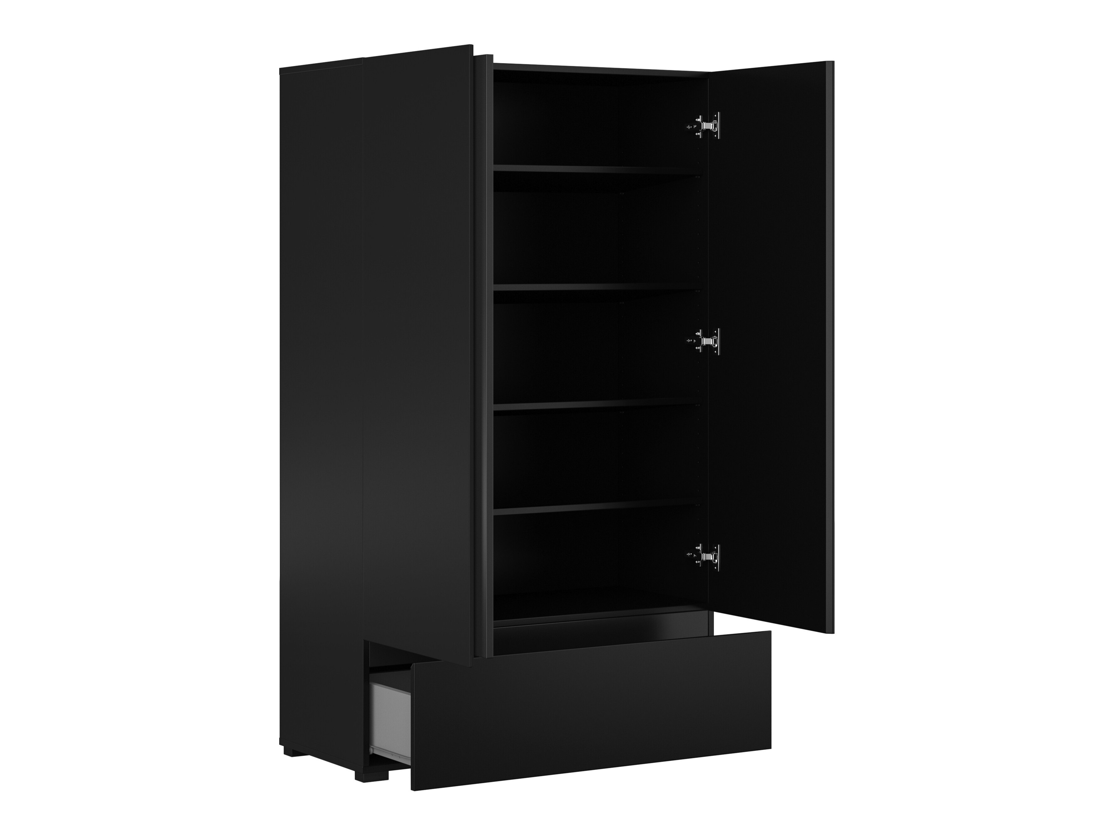 Bookcase Alfere 128 (Black)