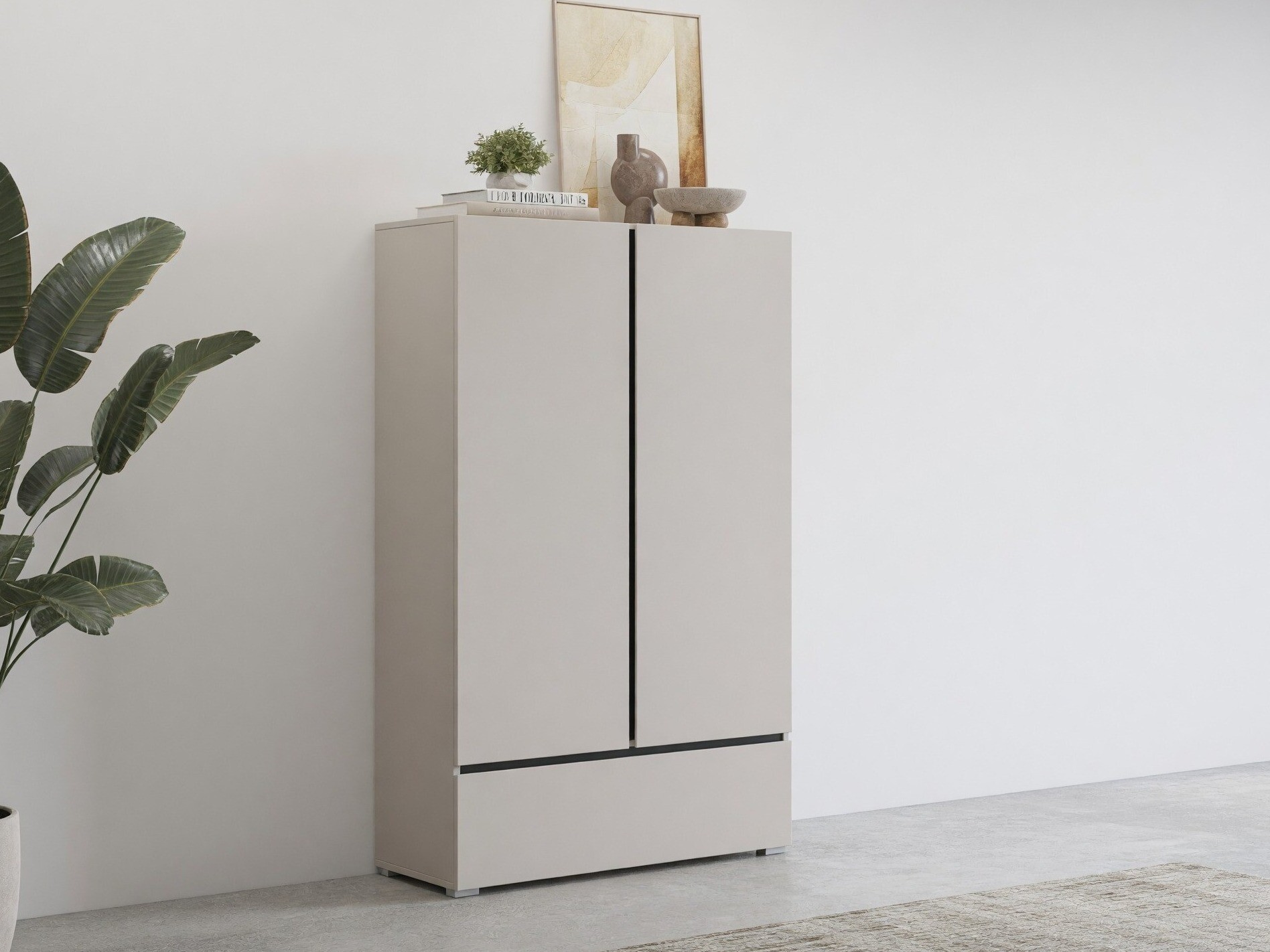 Bookcase Alfere 128 (Cashmere)